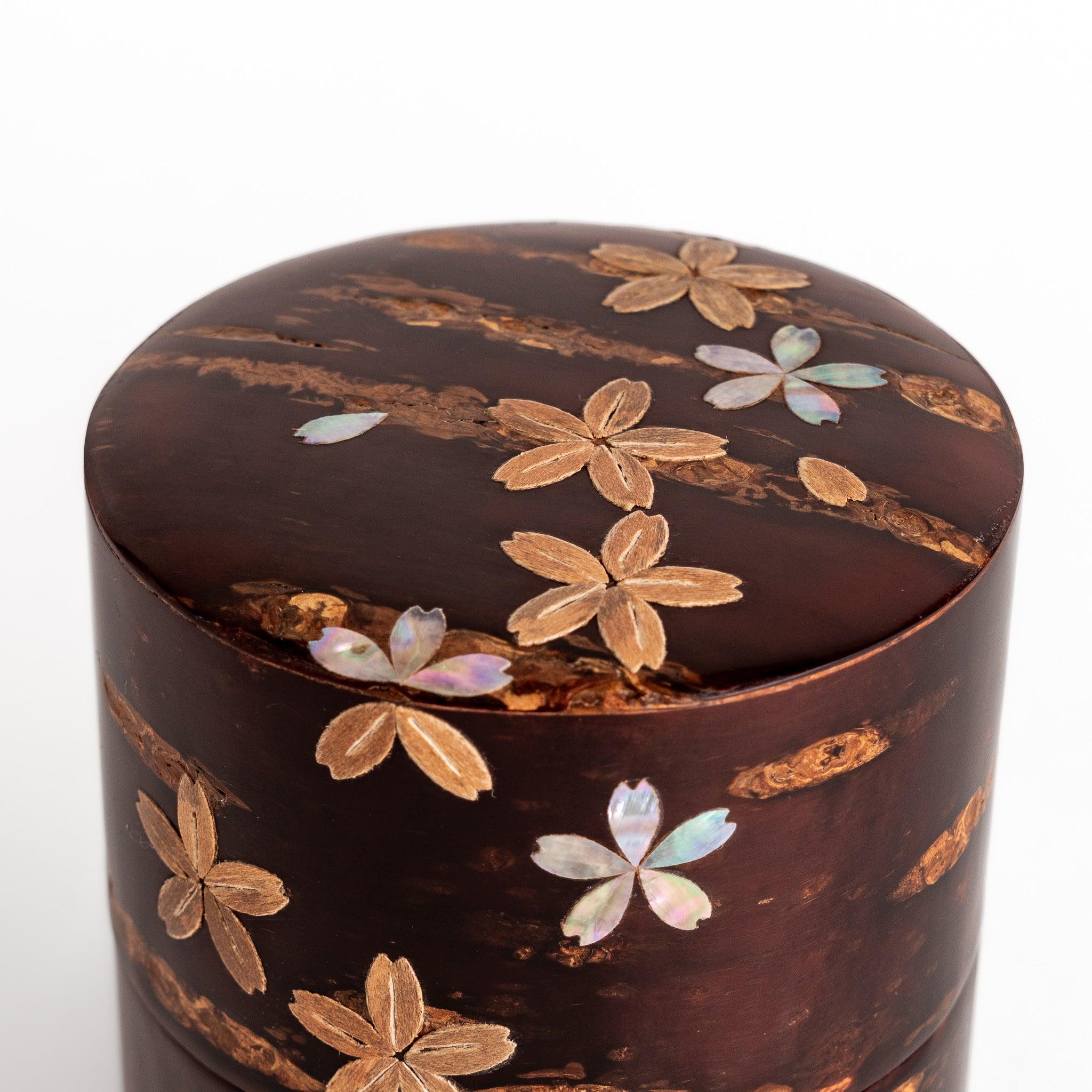 Artisan Pearl Sakura Cherry Bark Tea Caddy - Image 5