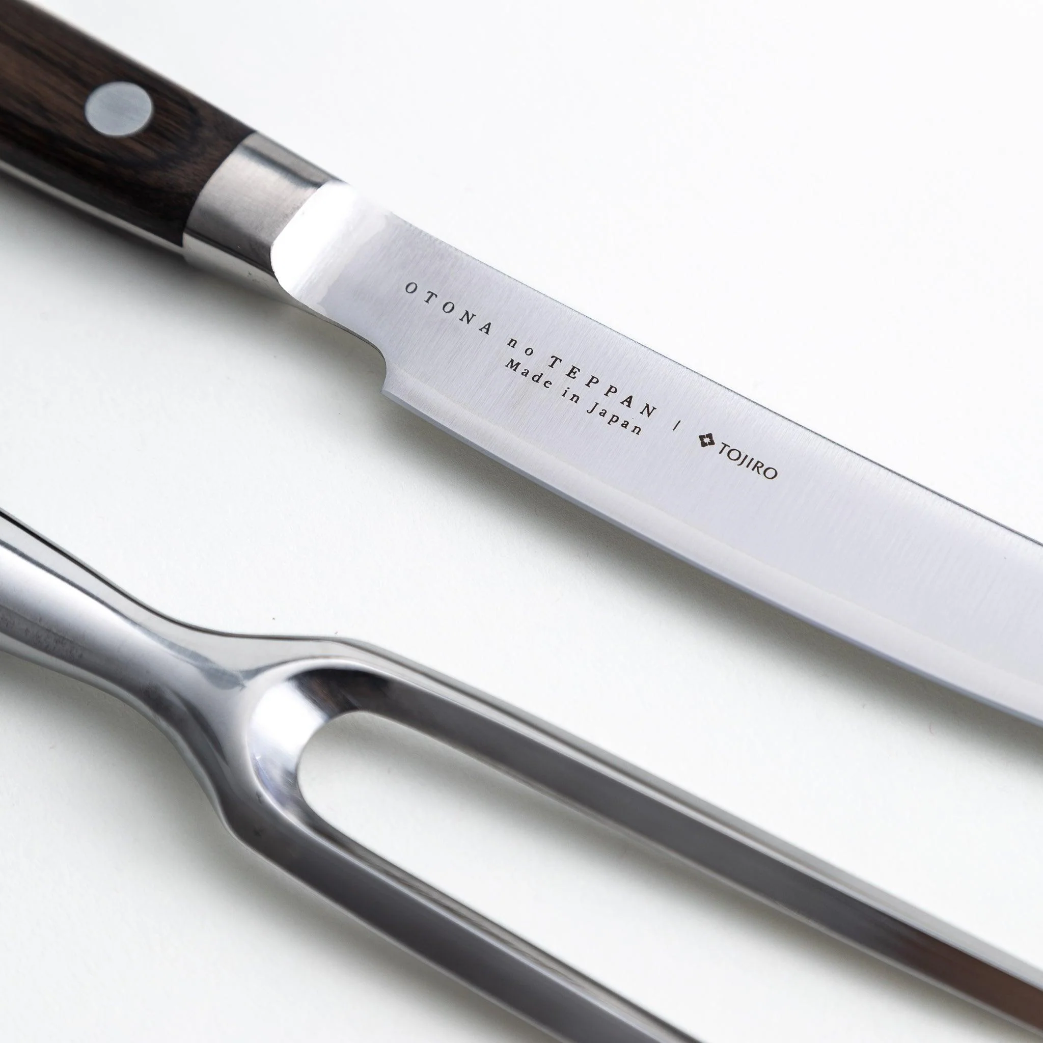 AUX Japanese Carving Knife and Fork - Image 3