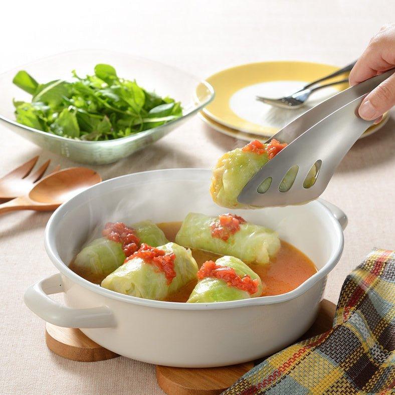 AUX Japanese Serving Tongs - Image 3