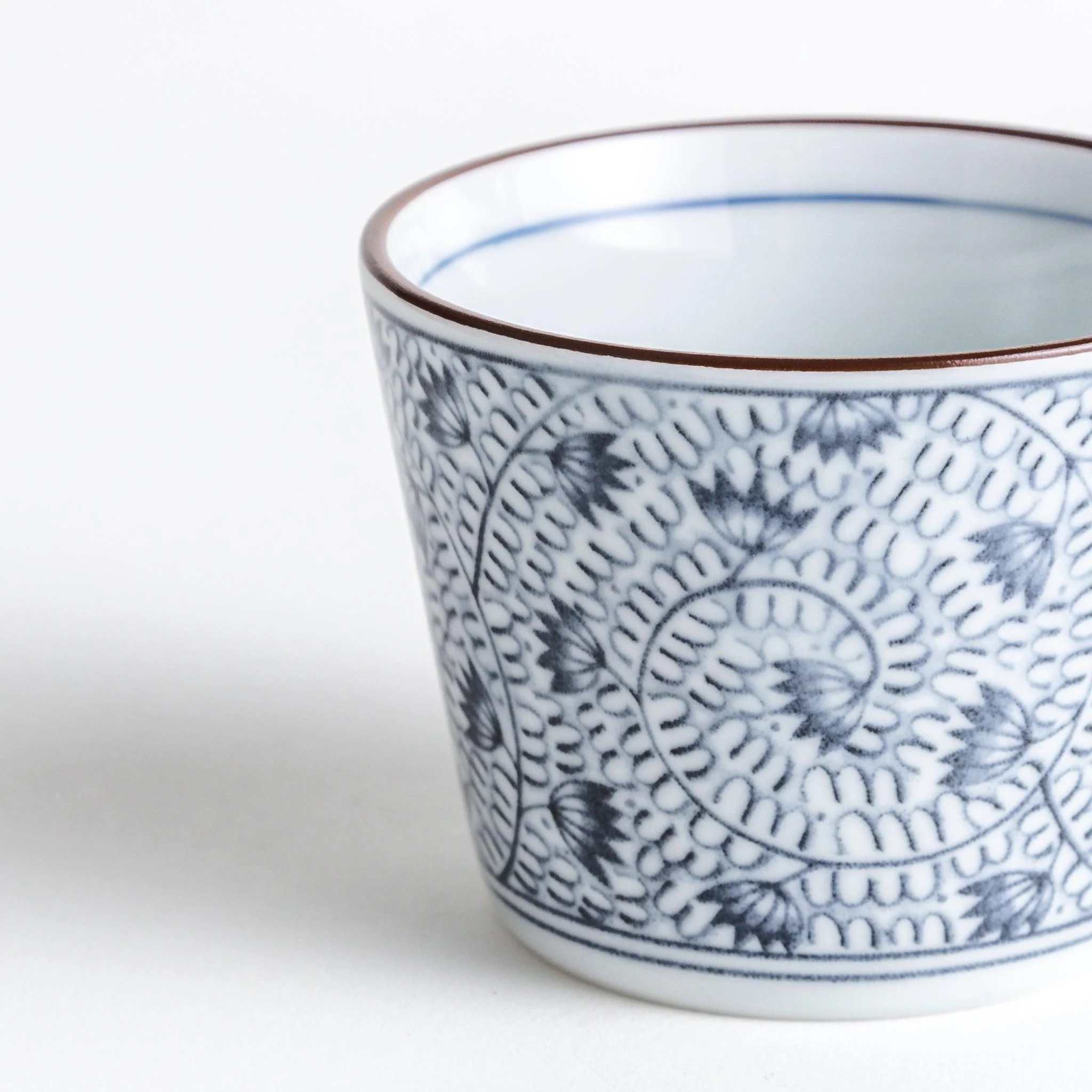 Blue Arabesque Condiment Bowl - Image 4