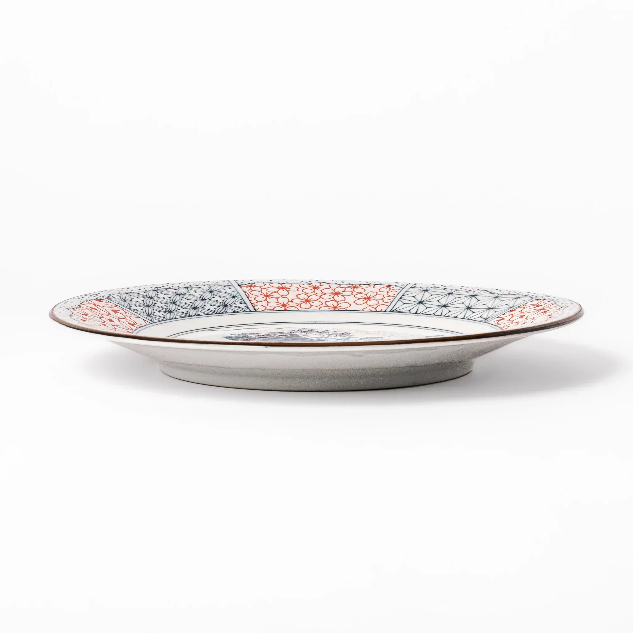 Blue Hokusai Wave Dinner Plate - Image 4