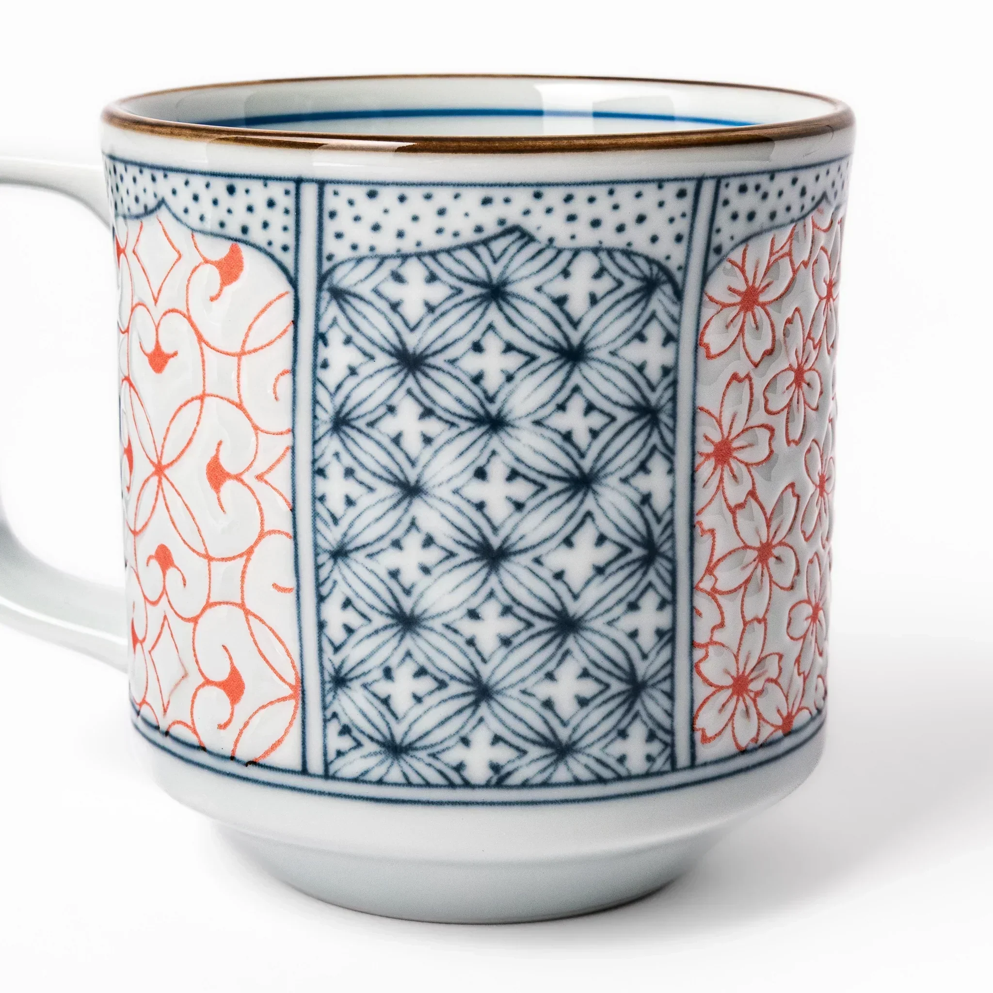 Blue Hokusai Wave Mug Cup - Image 5