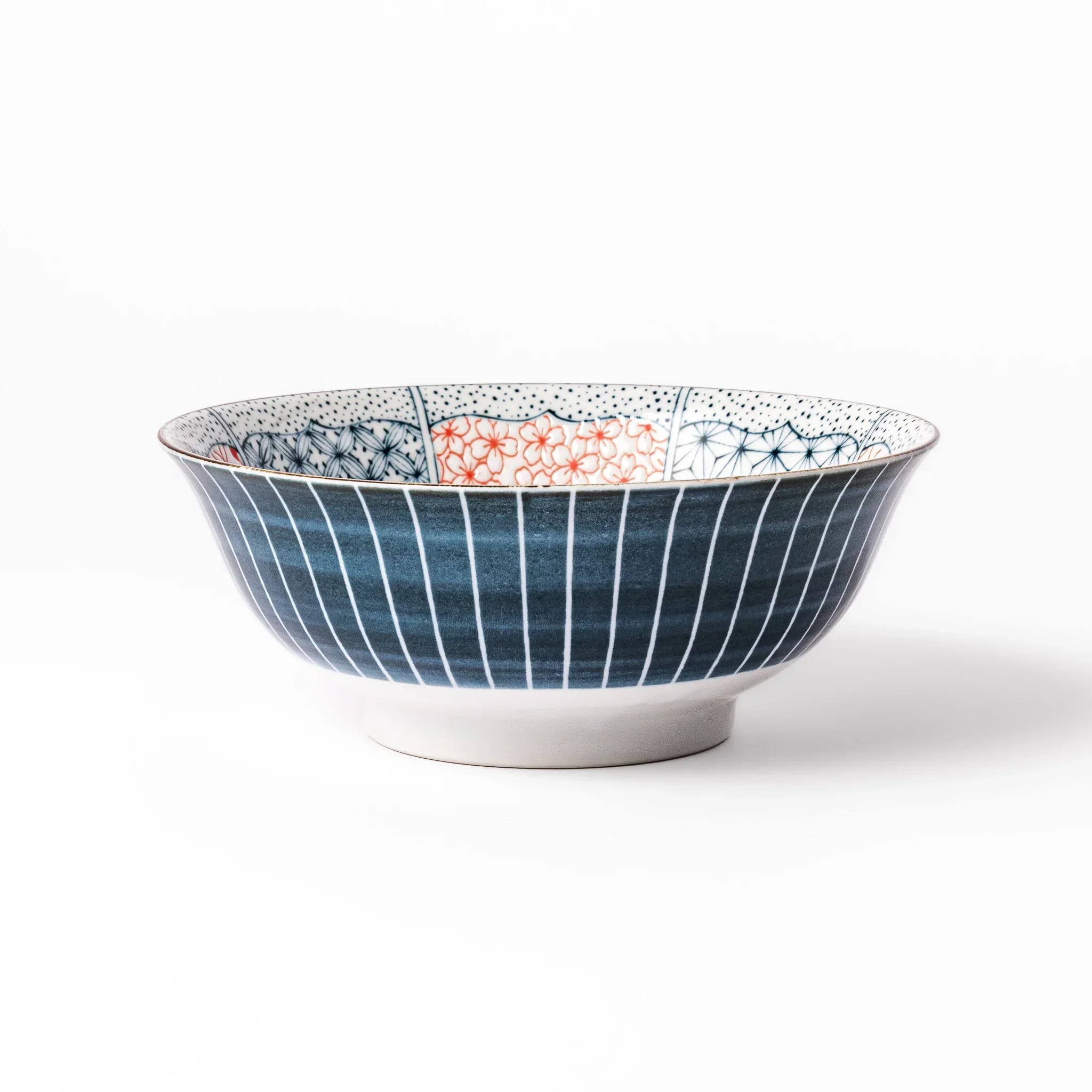 Blue Hokusai Wave Ramen Bowl - Image 4