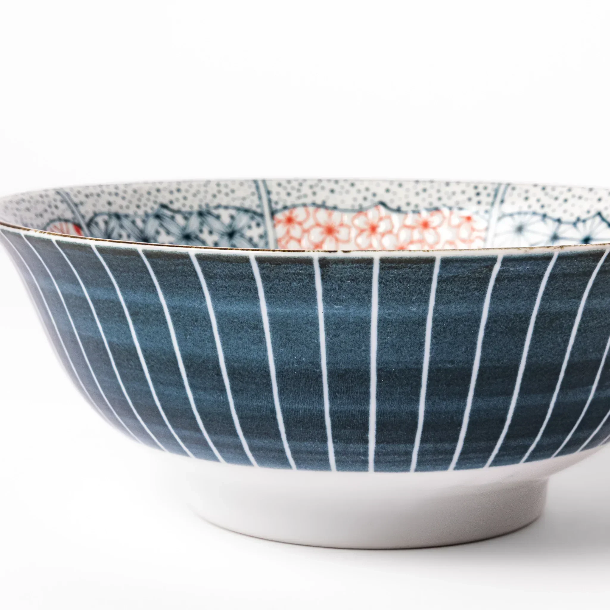 Blue Hokusai Wave Ramen Bowl - Image 6