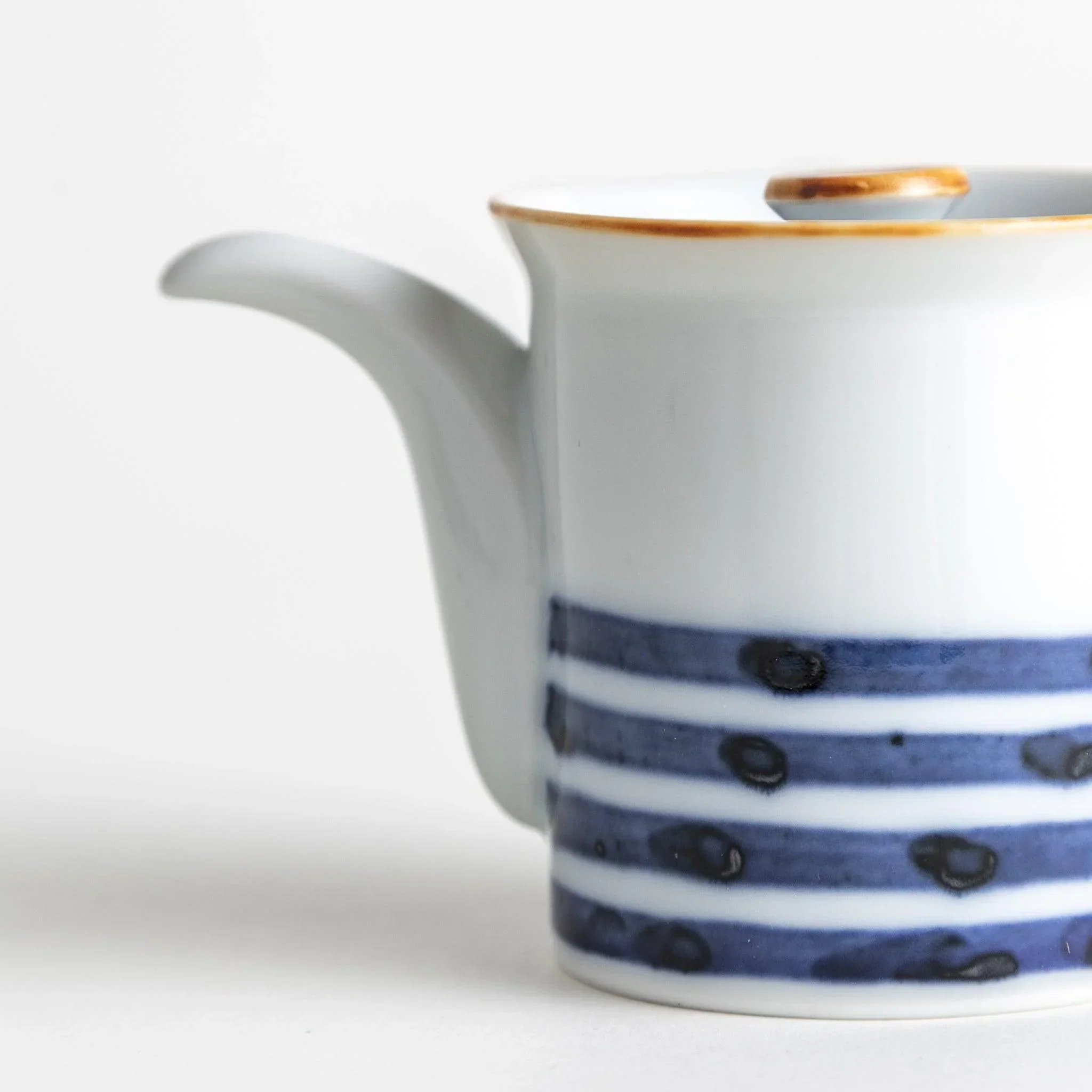 Blue Striped Soy Sauce Dispenser - Image 8