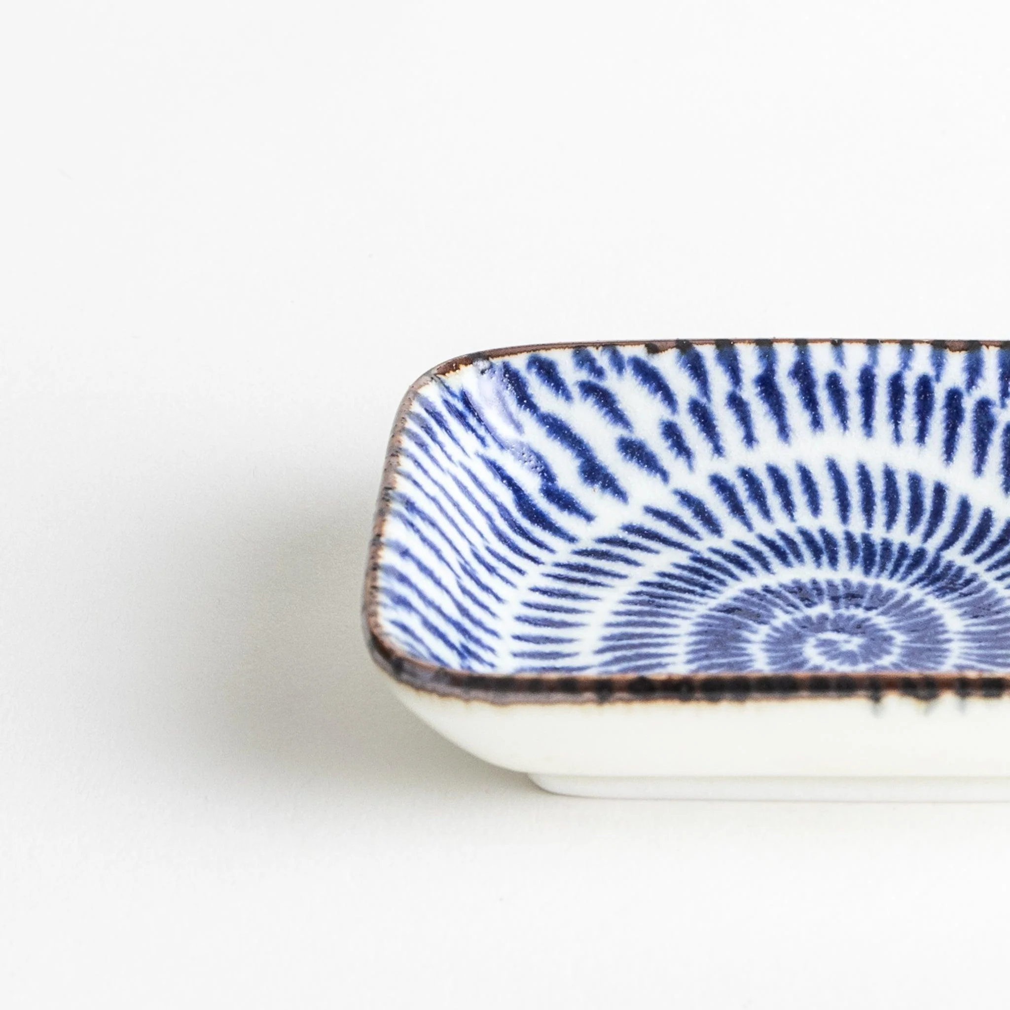 Blue Willow Rectangular Sauce Dish - Image 5