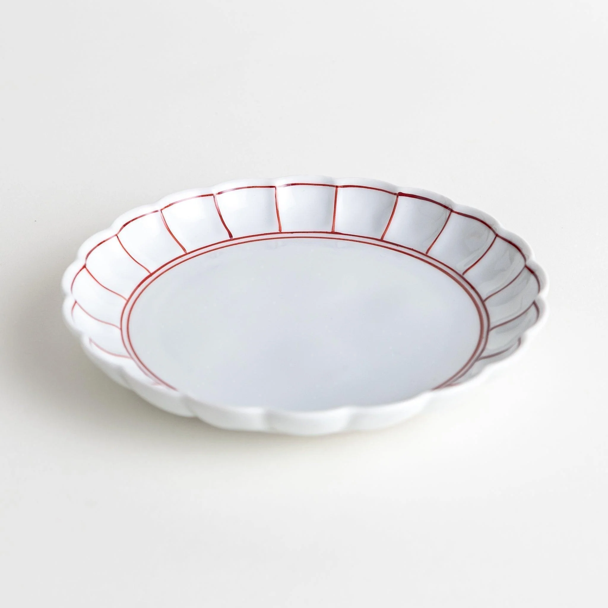 Scalloped Edge Dessert Plate - Image 10