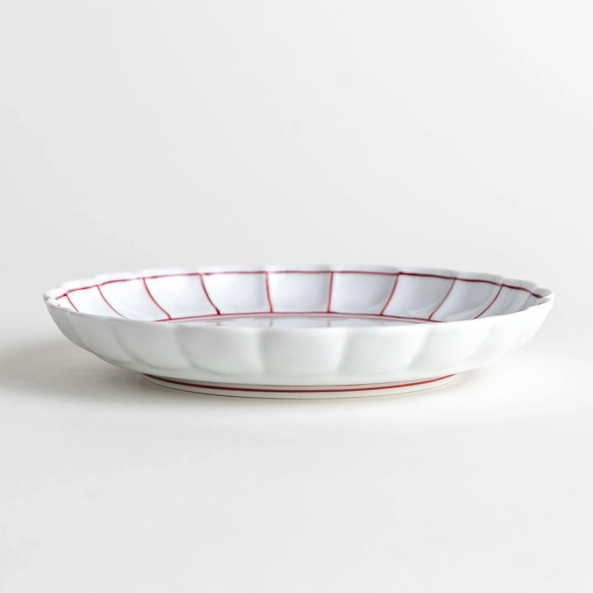 Scalloped Edge Dessert Plate - Image 11