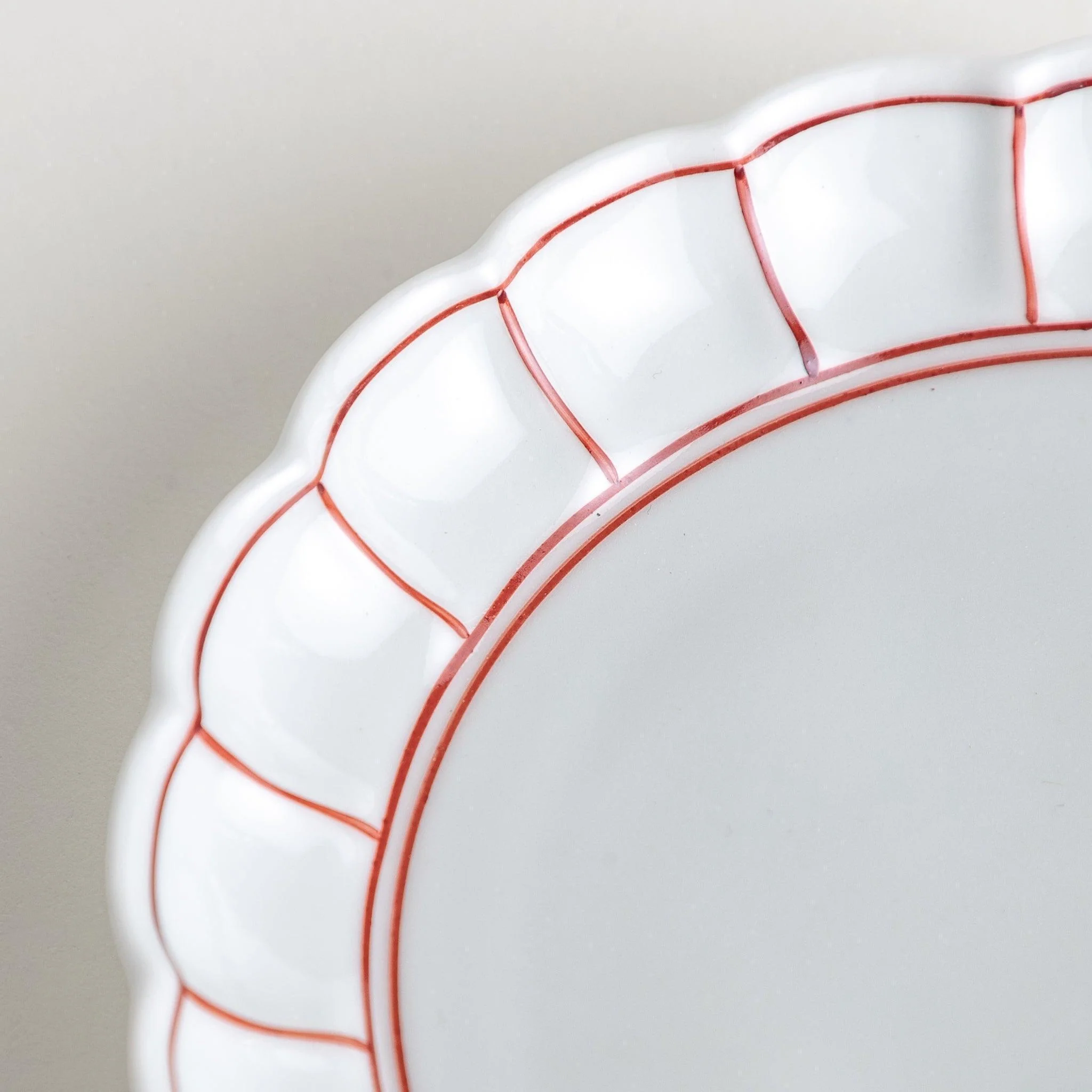 Scalloped Edge Dessert Plate - Image 12