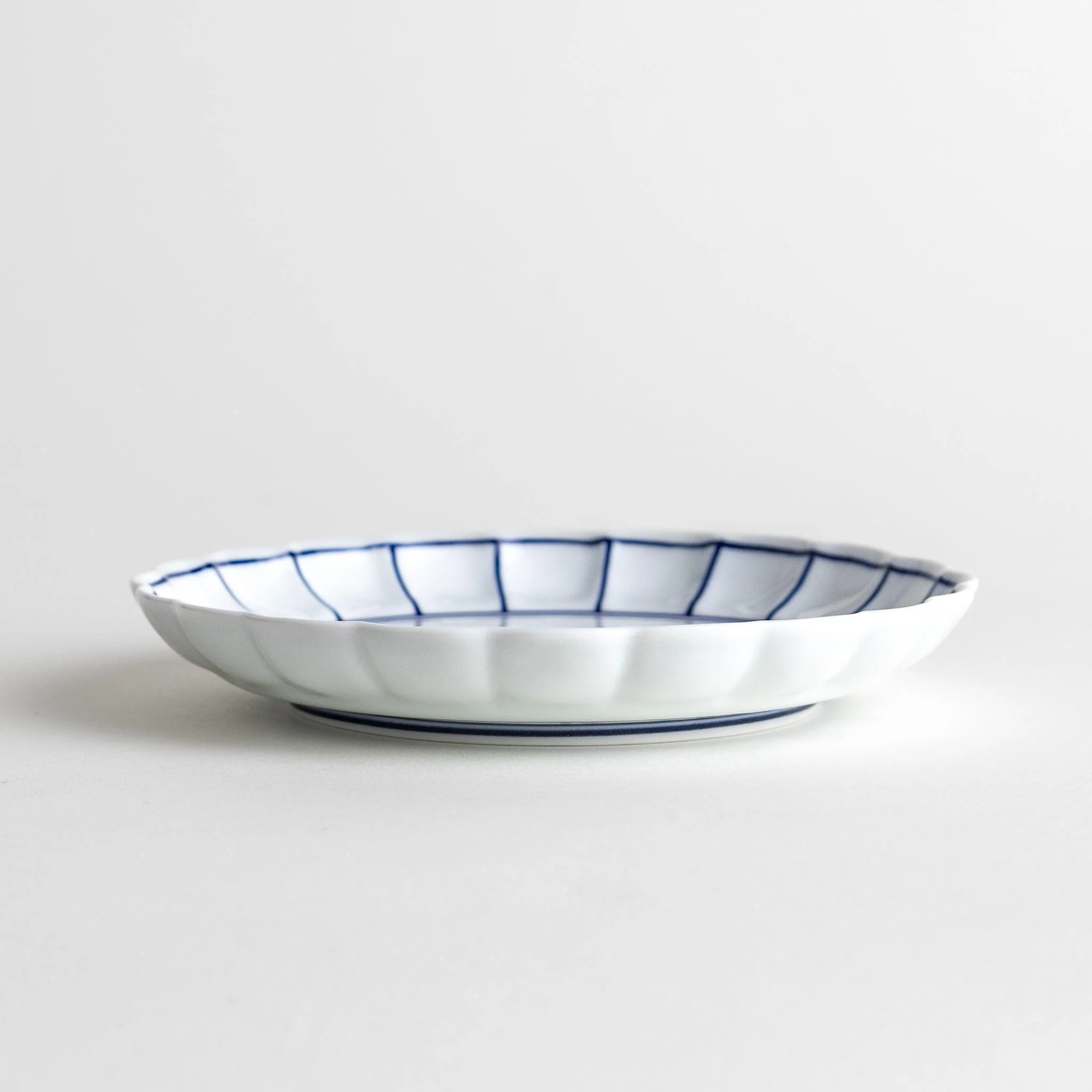 Scalloped Edge Dessert Plate - Image 4
