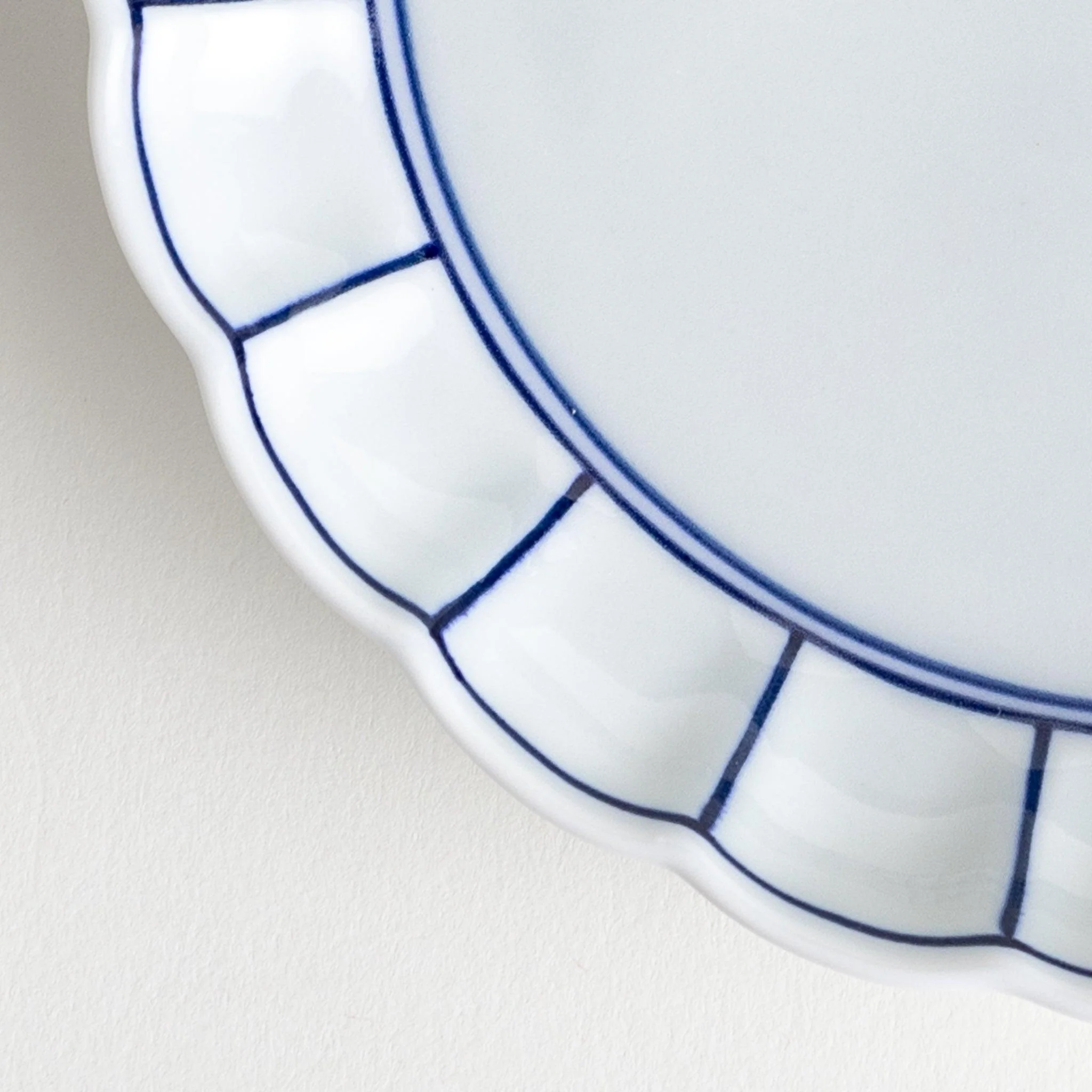 Scalloped Edge Dessert Plate - Image 5