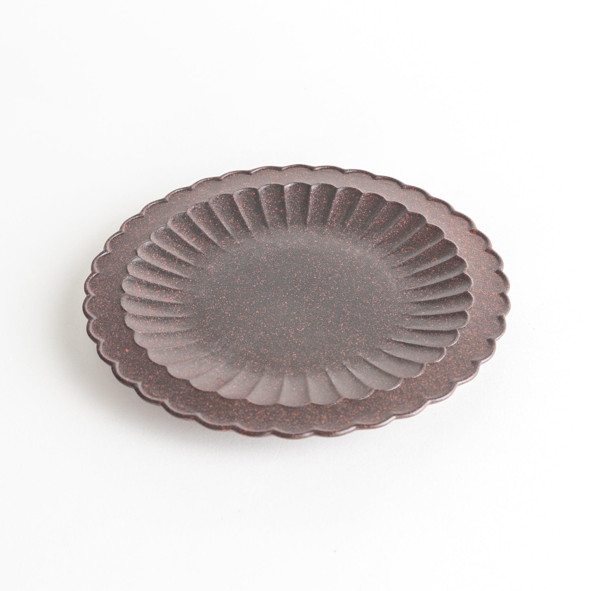 Carved Chrysanthemum Salad Plate - Image 3