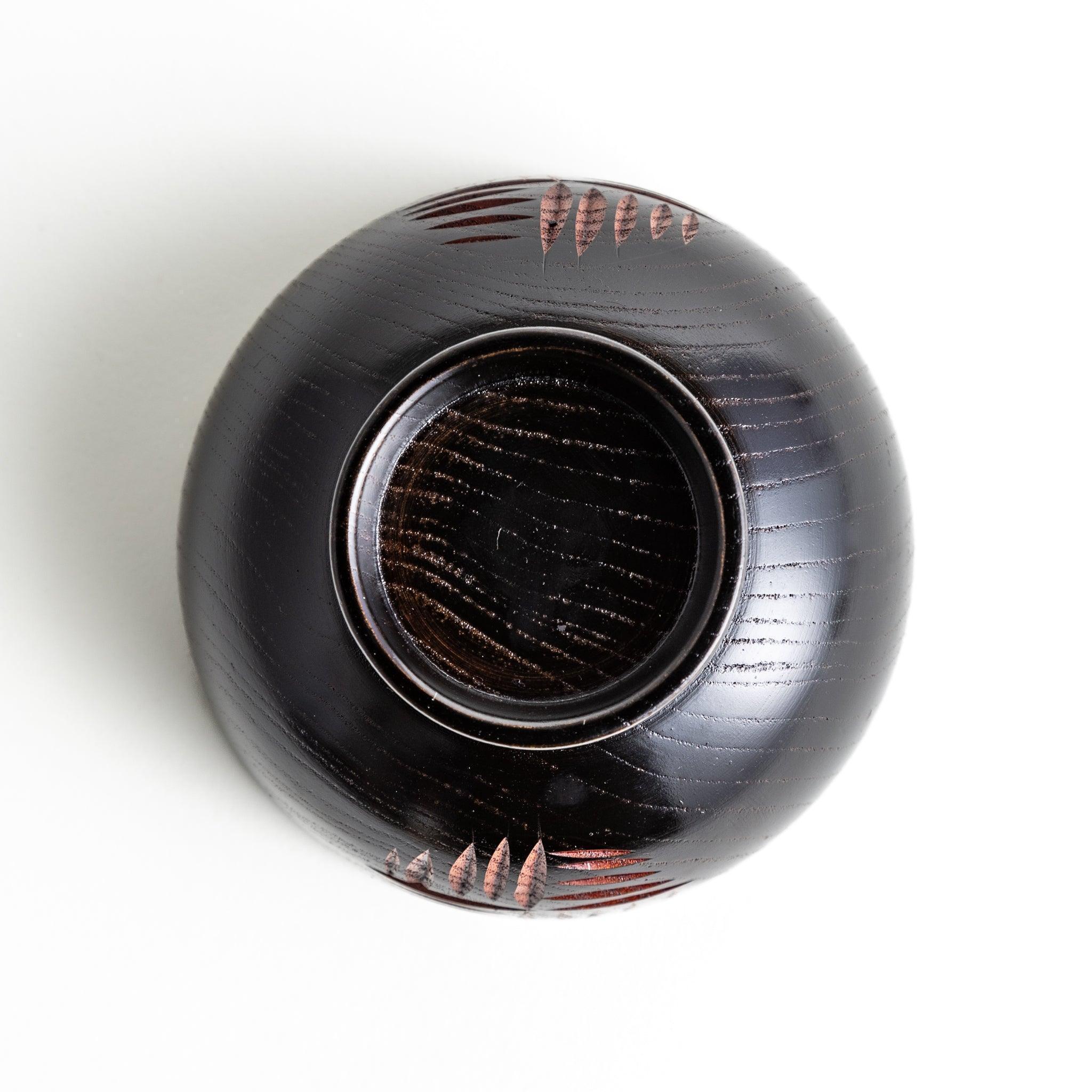 Carved Pinwheel Miso Soup Bowl - Image 12