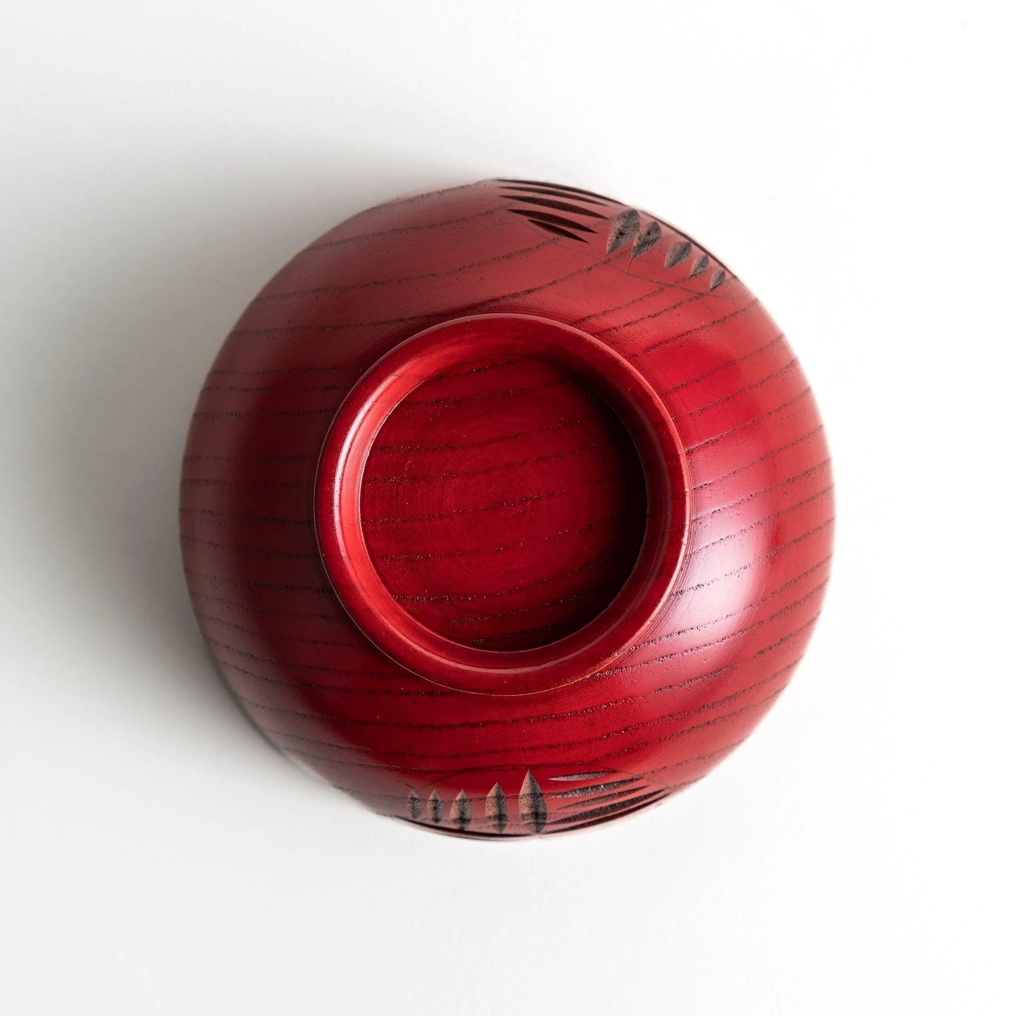 Carved Pinwheel Miso Soup Bowl - Image 6