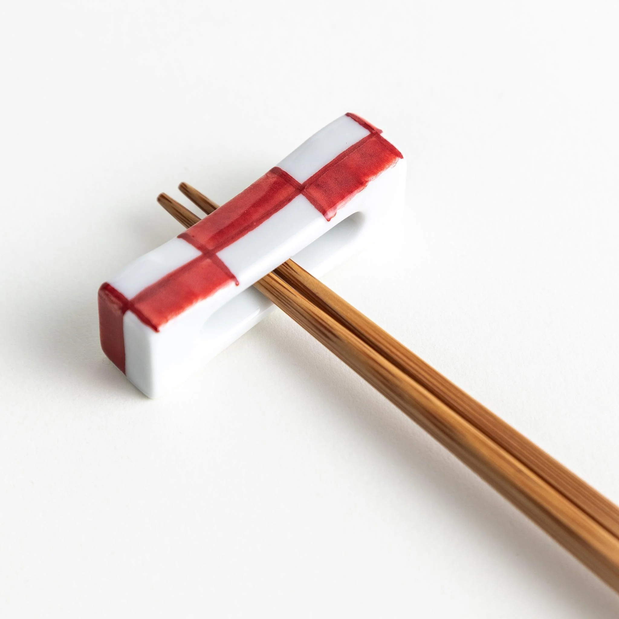 Checkered Chopstick Rest - Image 10
