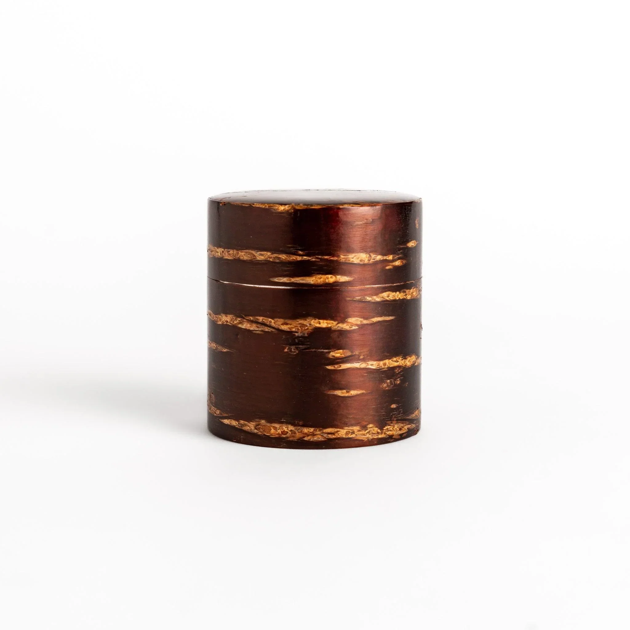 Cherry Bark Tea Caddy and Scoop Set - Image 4