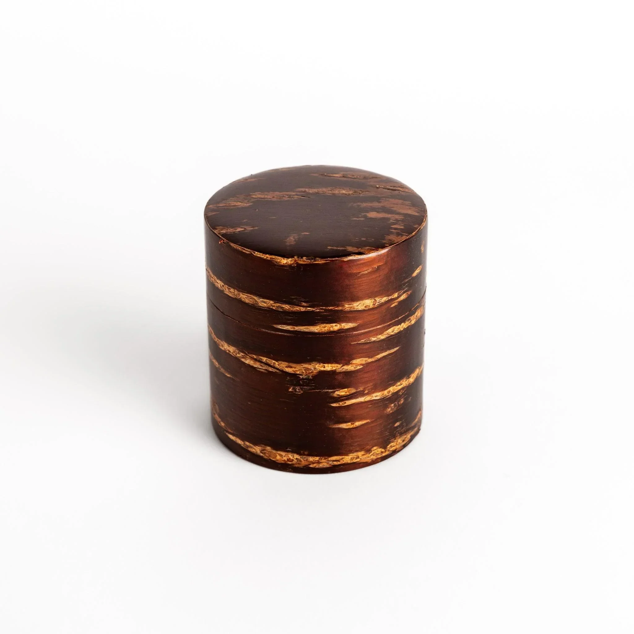 Cherry Bark Tea Caddy and Scoop Set - Image 5