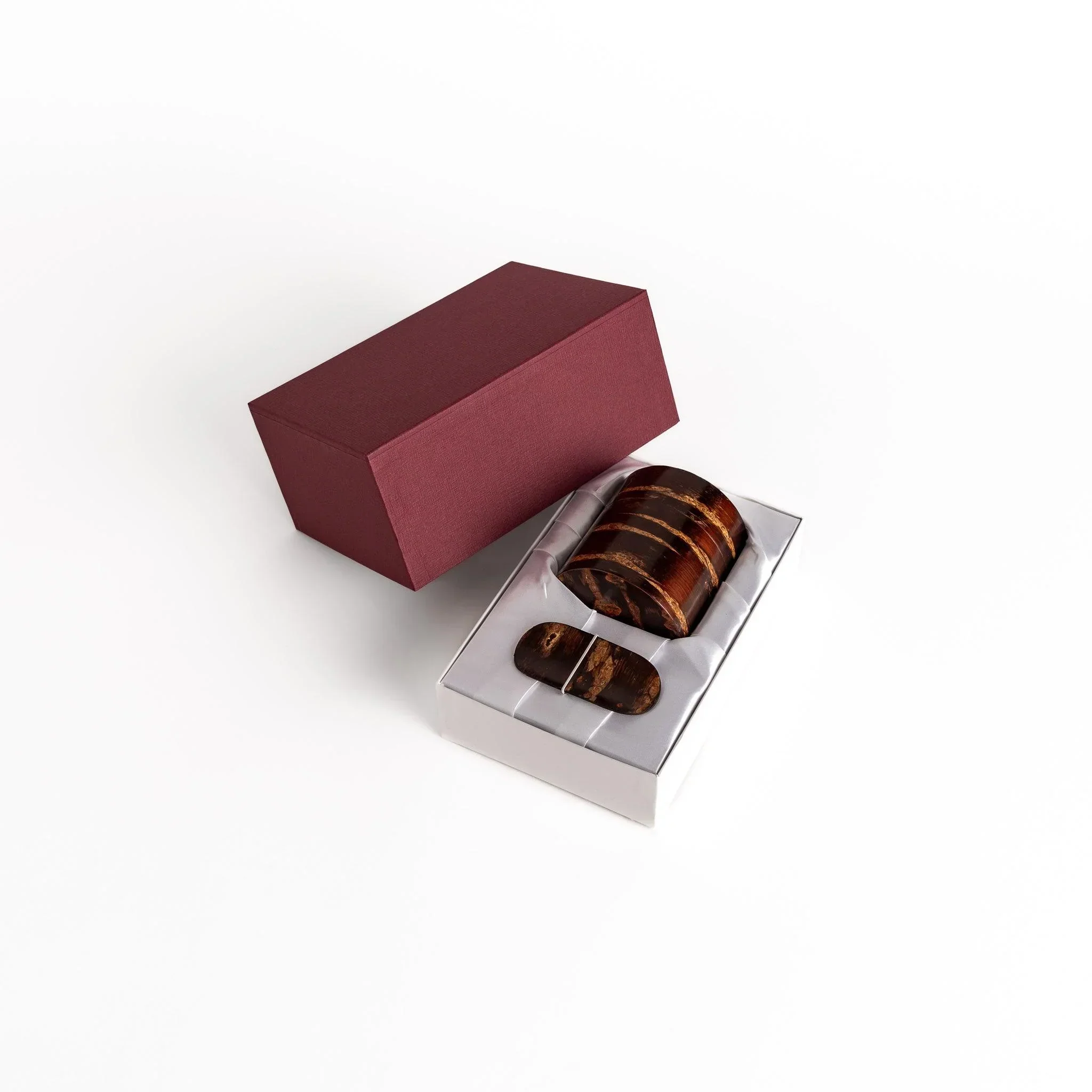 Cherry Bark Tea Caddy and Scoop Set - Image 8