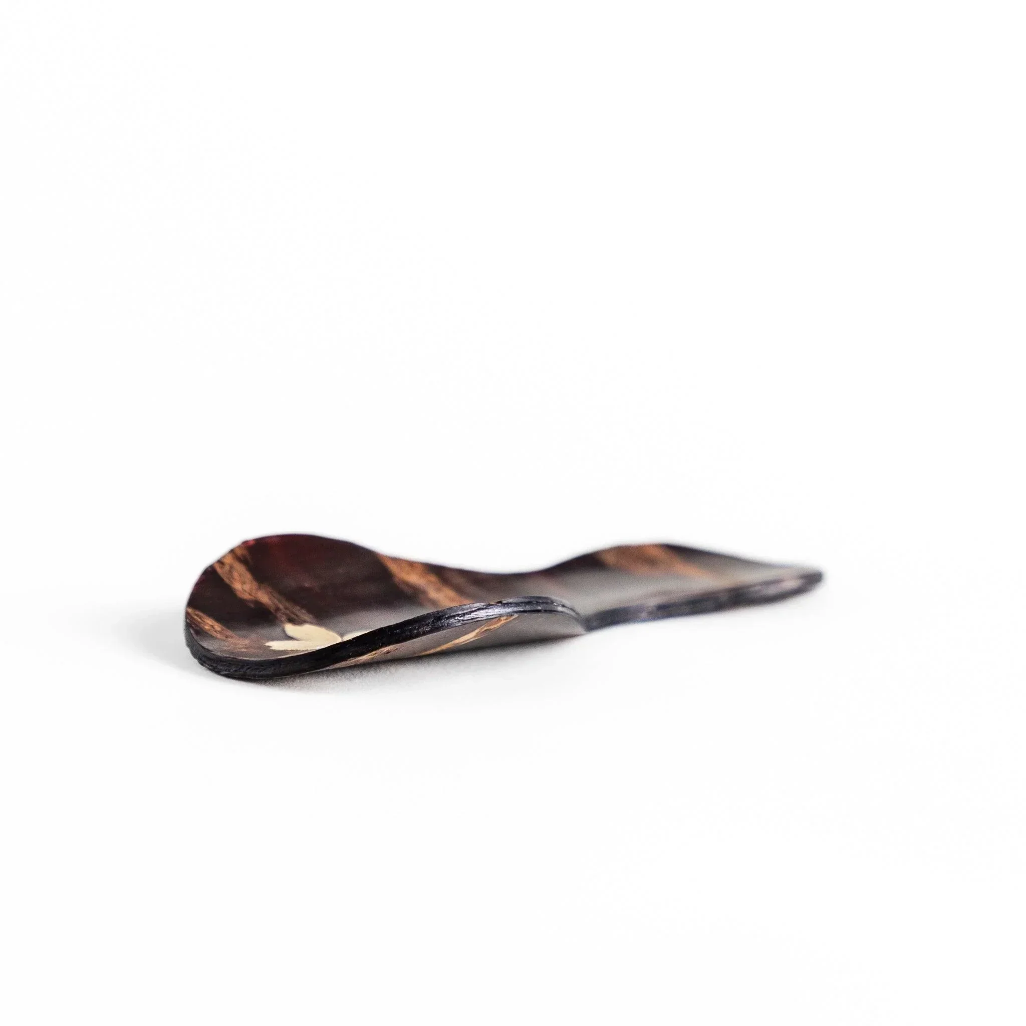 Cherry Bark Tea Scoop – Sakura Gourd Design - Image 4