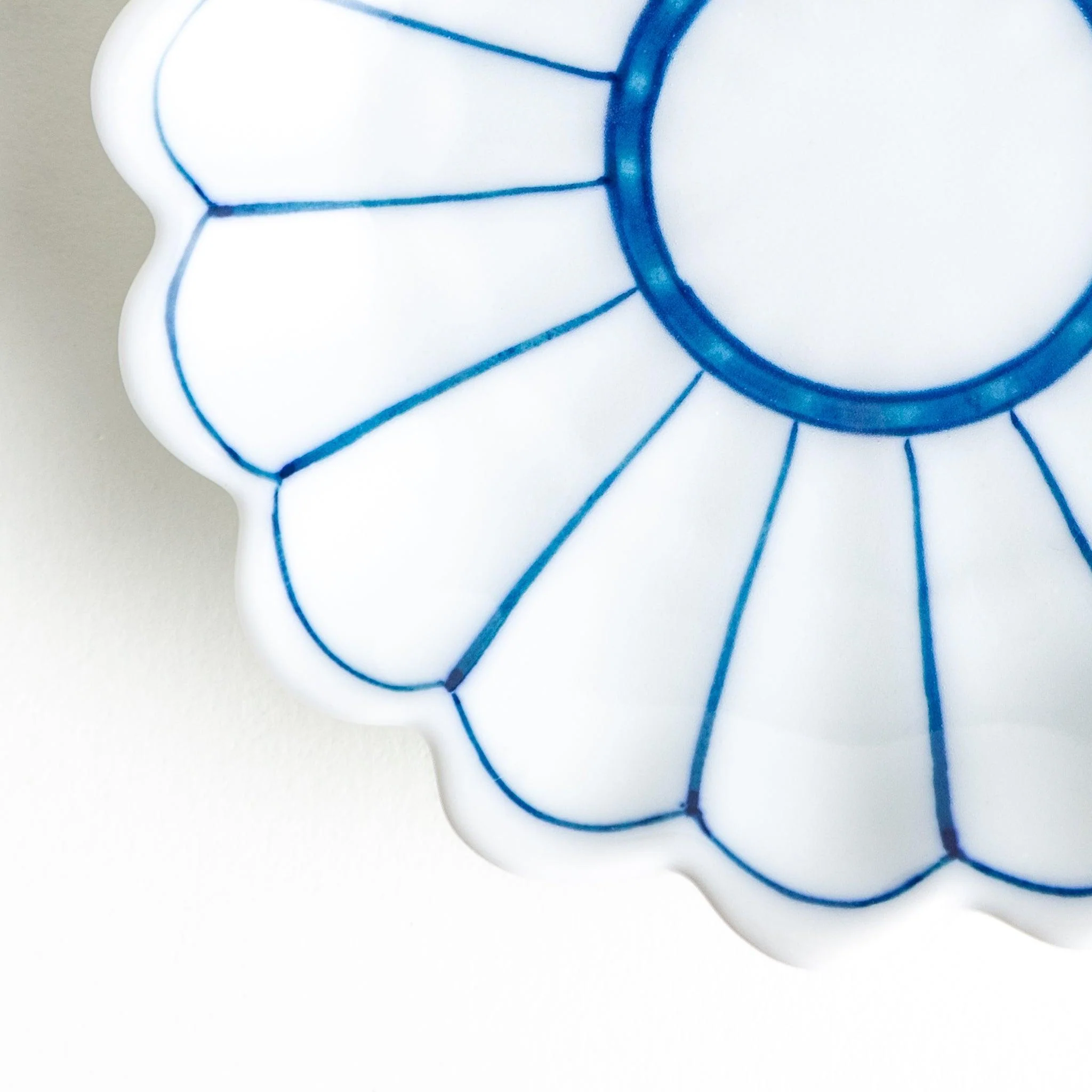 Chrysanthemum Pattern Sauce Dish - Image 11