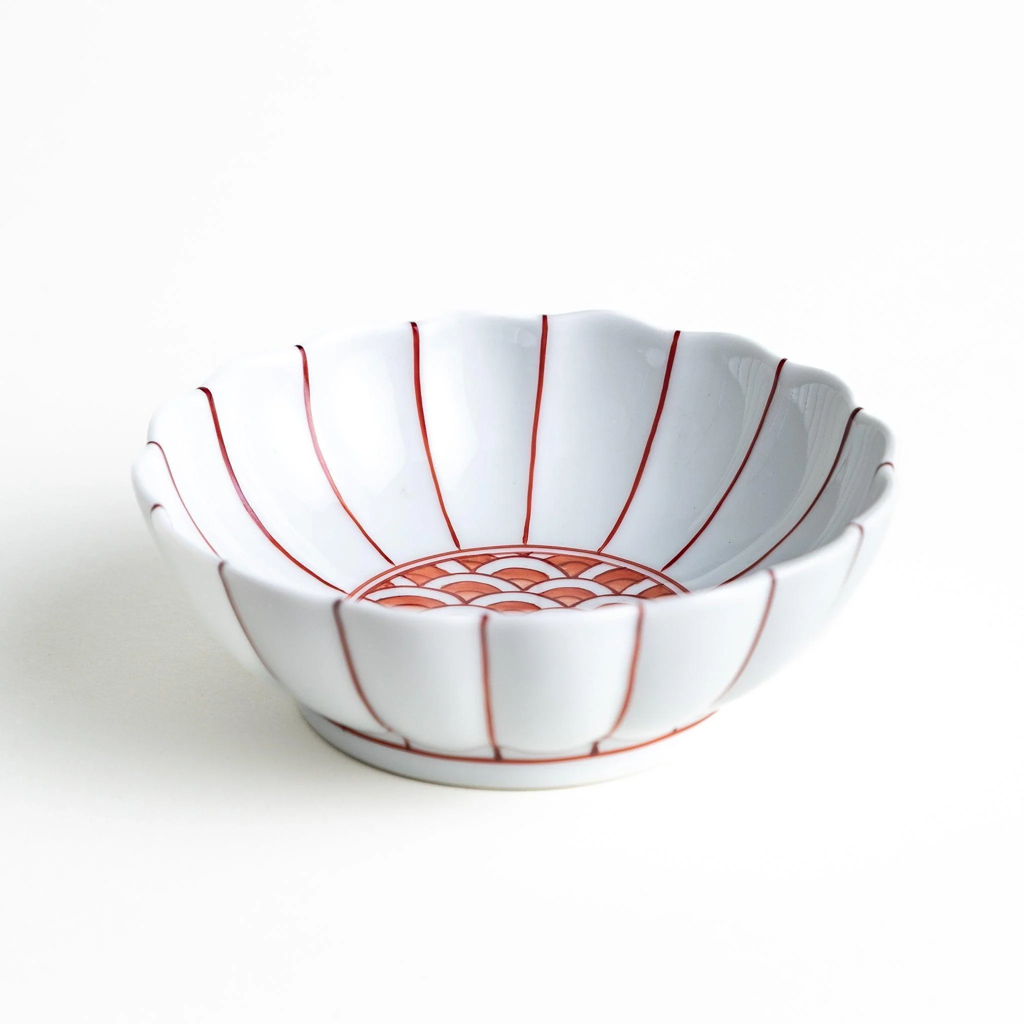 Chrysanthemum Wave Dessert Bowl - Image 4