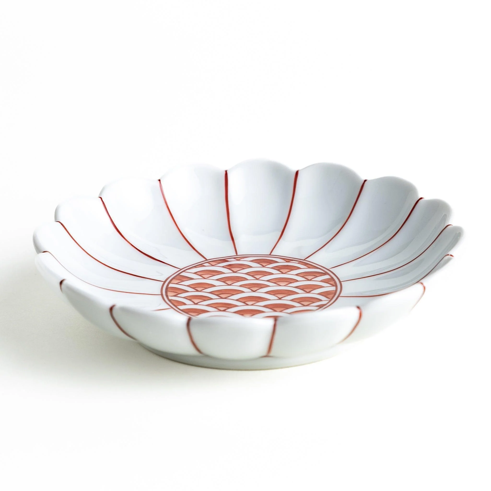 Chrysanthemum Wave Dessert Plate - Image 3