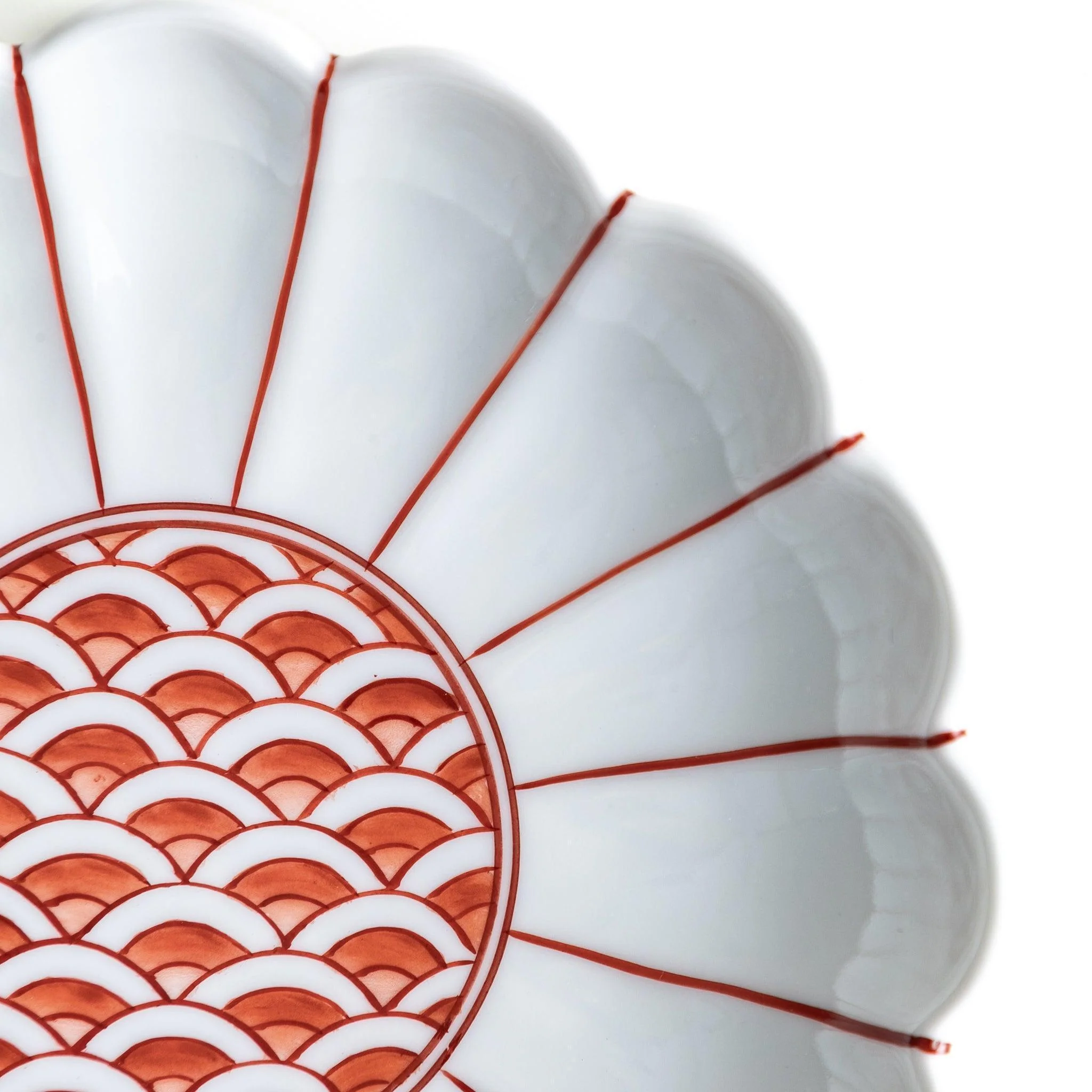 Chrysanthemum Wave Dessert Plate - Image 5