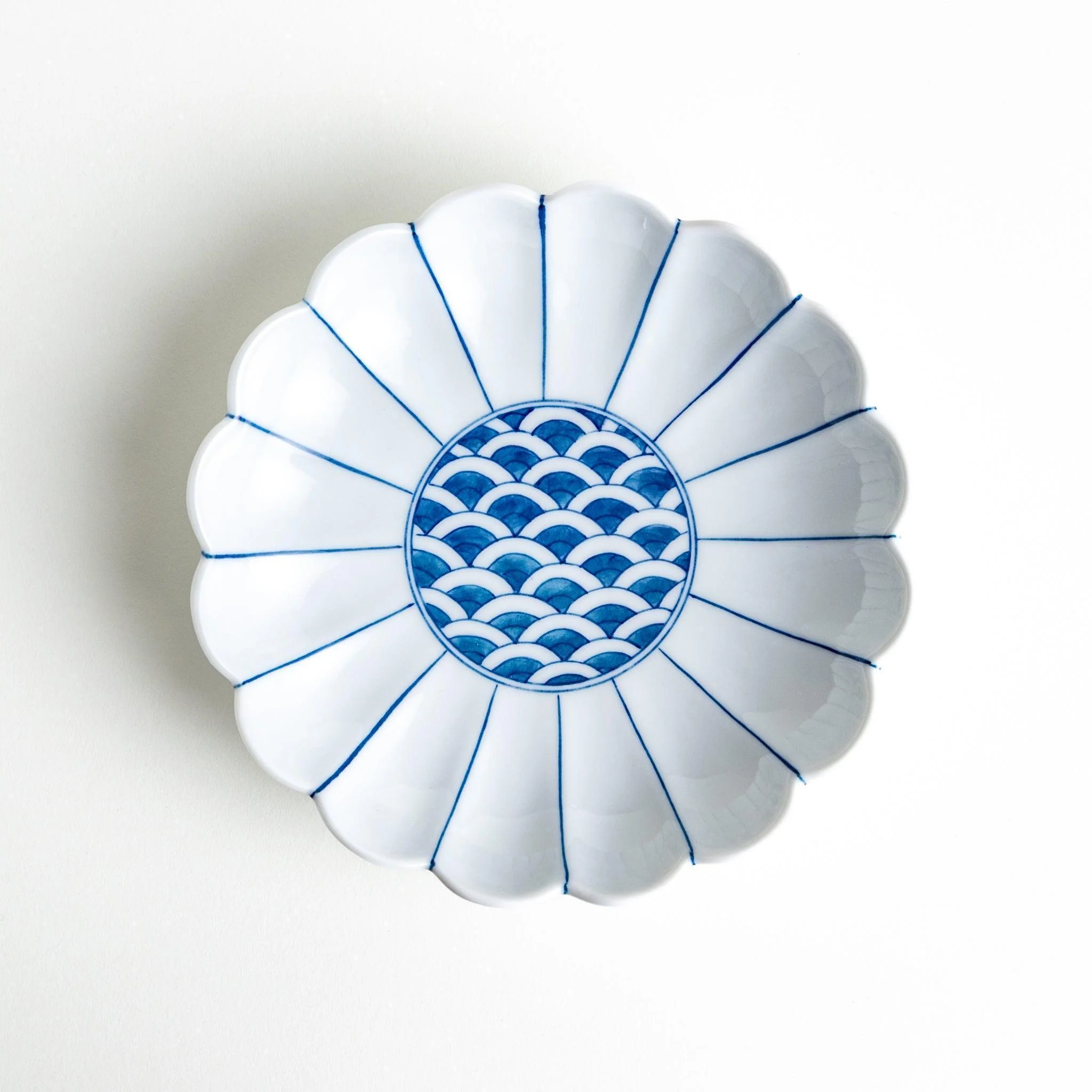 Chrysanthemum Wave Dessert Plate - Image 8