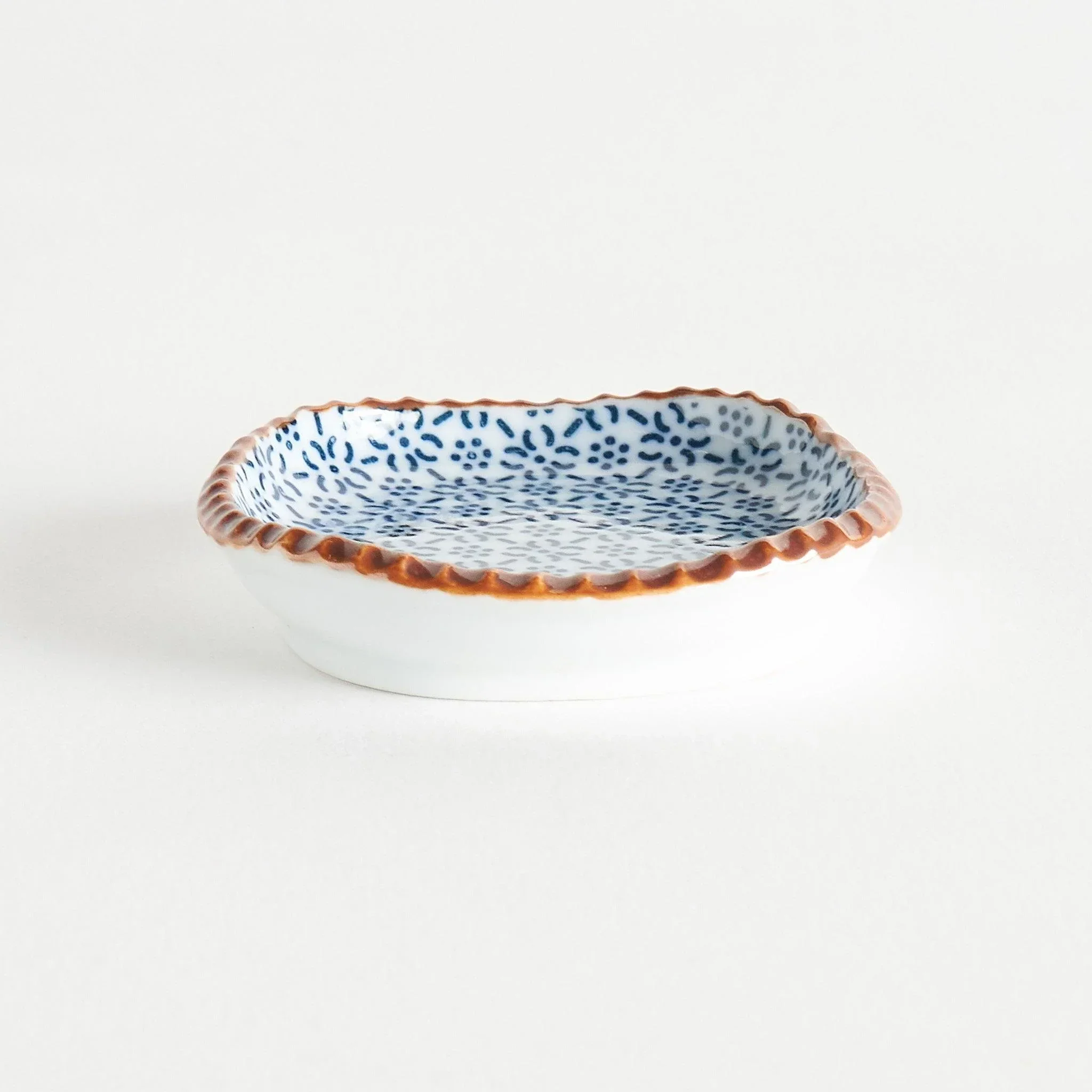 Dark Blue Sesame Square Sauce Dish - Image 5