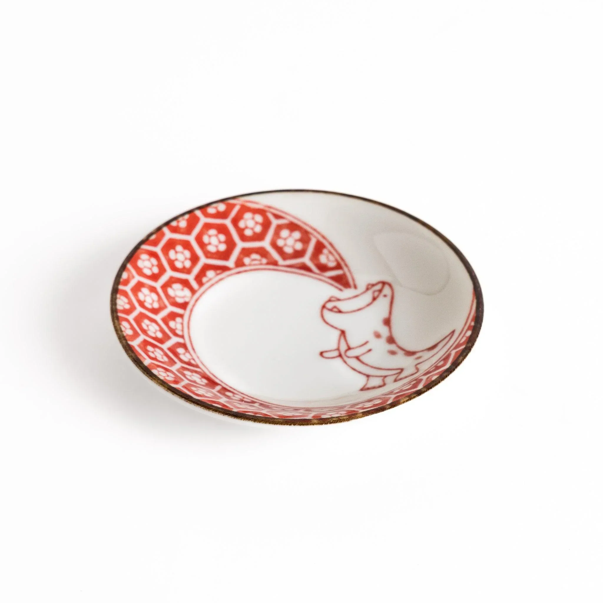 Dinosaur Sauce Dish with Chopsticks Rest - Image 10