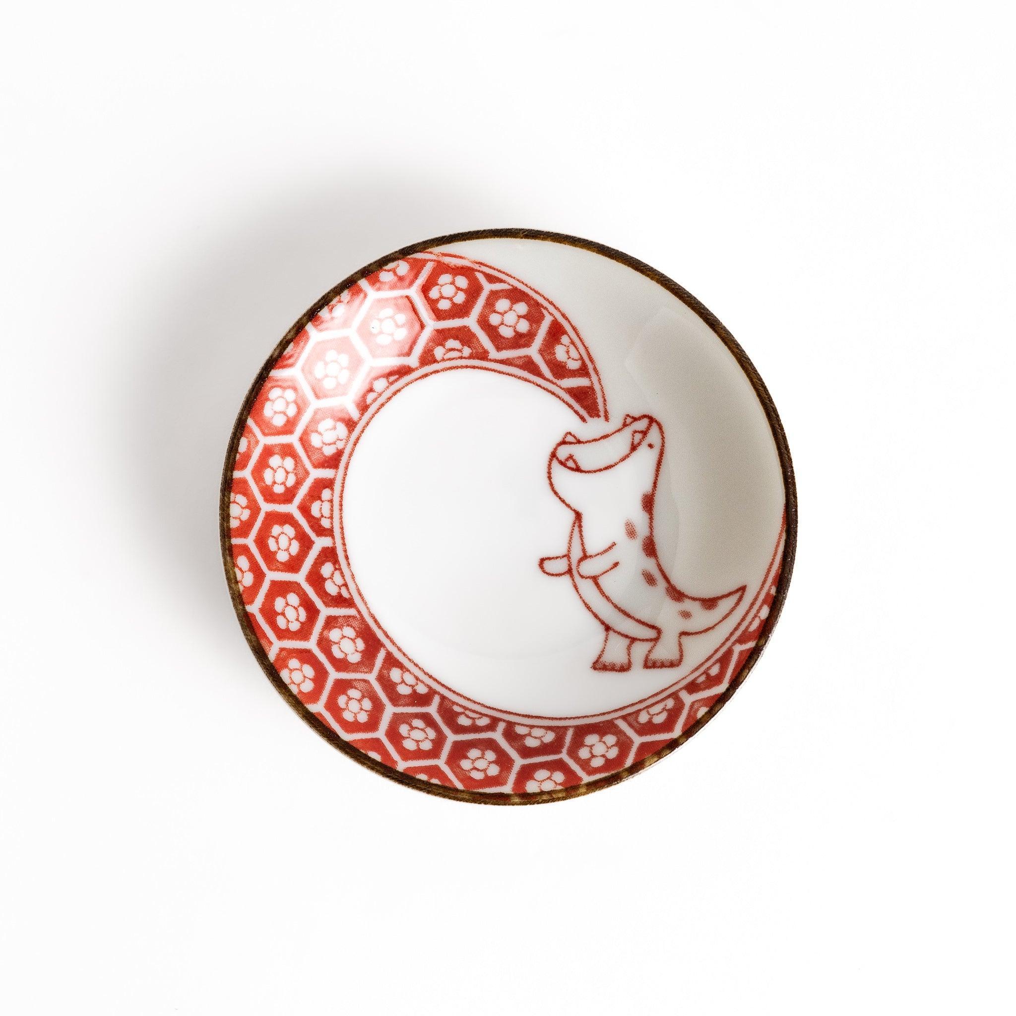 Dinosaur Sauce Dish with Chopsticks Rest - Image 8