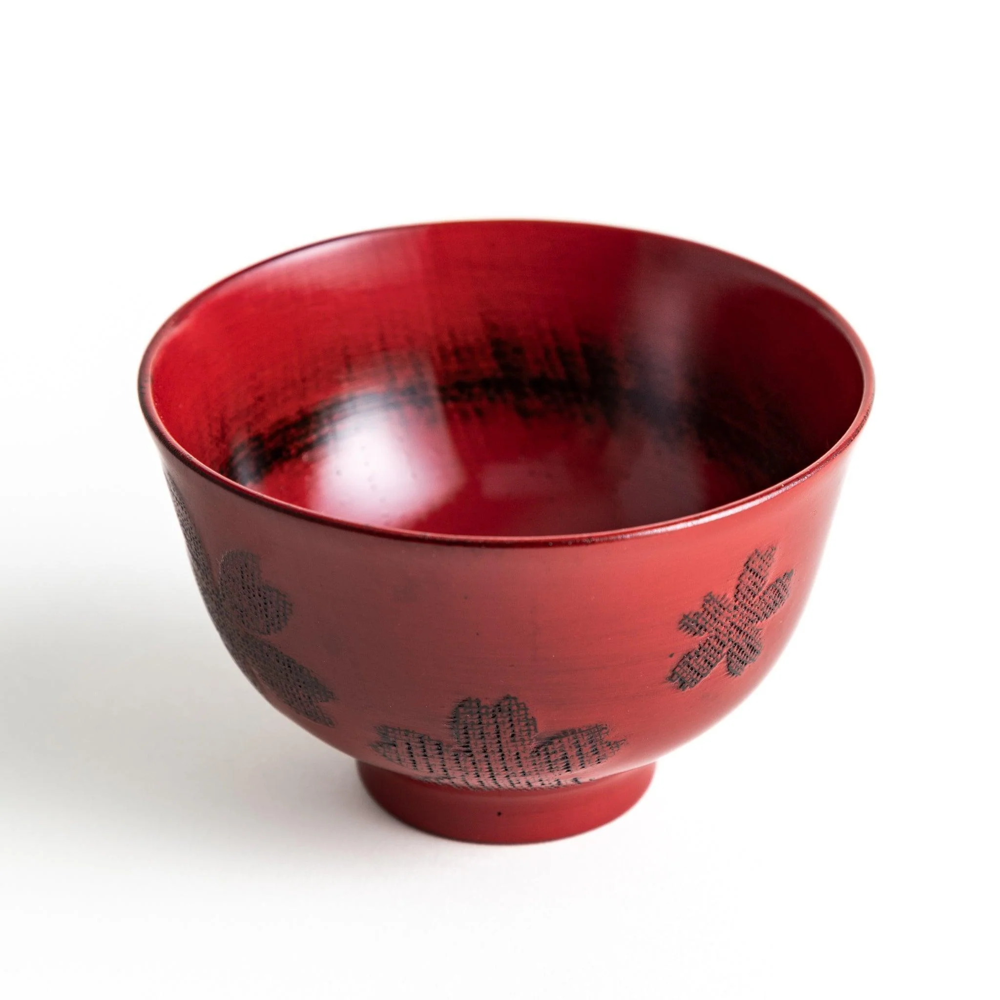 Elegant Sakura Miso Soup Bowl - Image 3