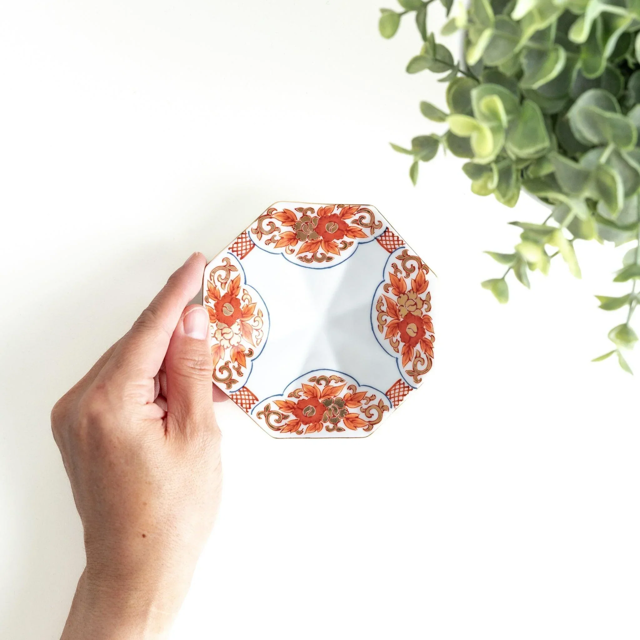 Floral Blossom Octagon Sauce Dish - Image 3