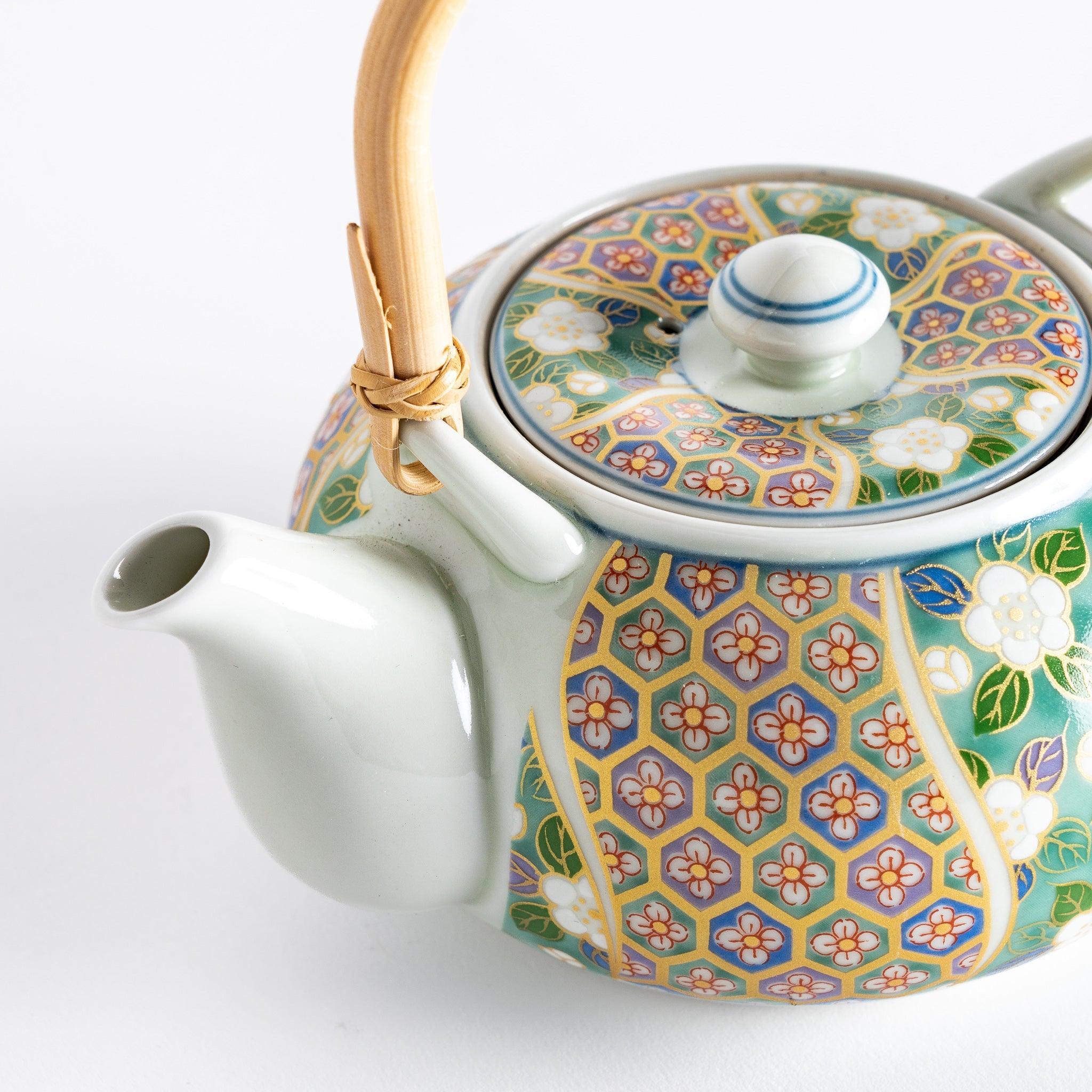Floral Elegance Tea Set - Image 6