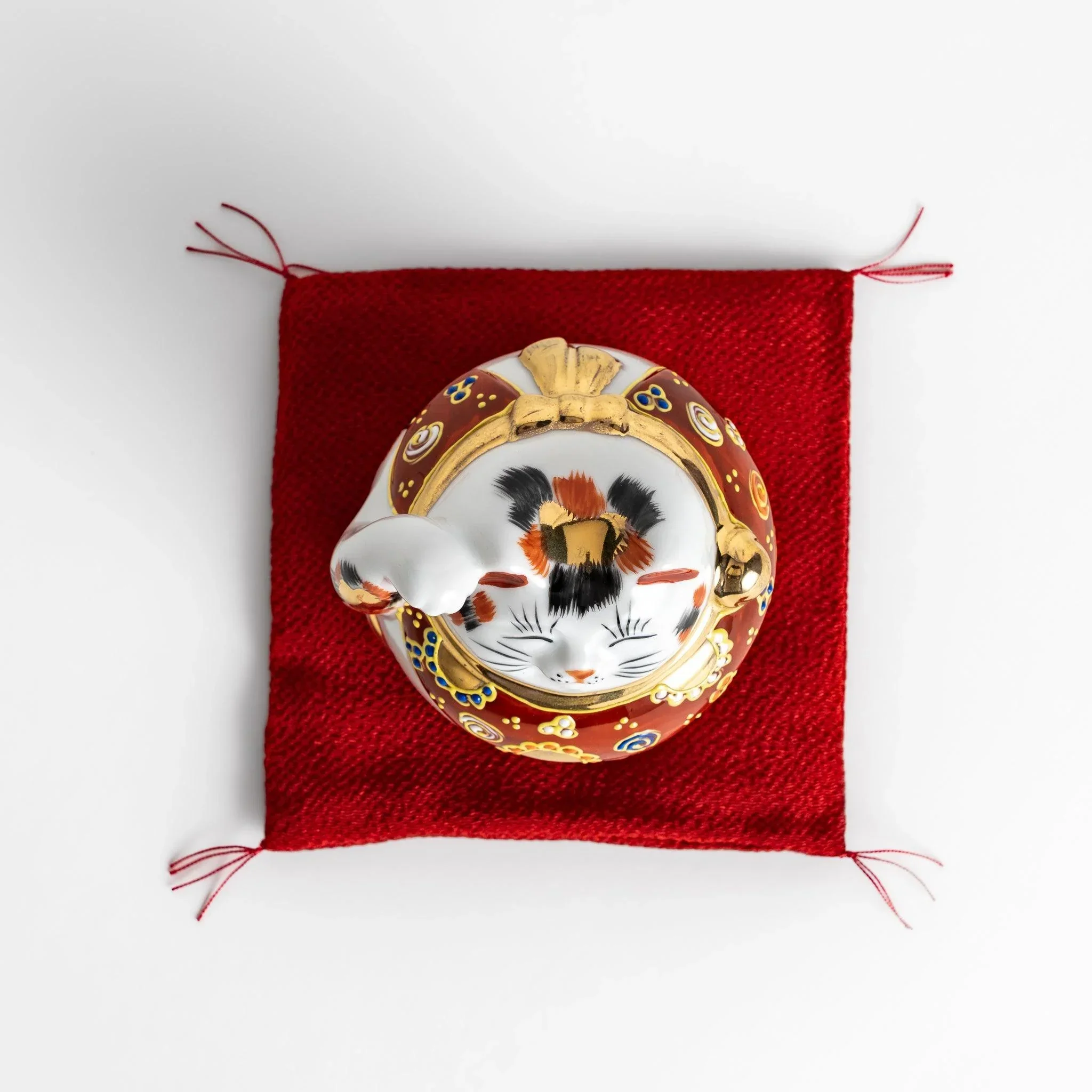 Golden Calico Maneki Neko - Image 3