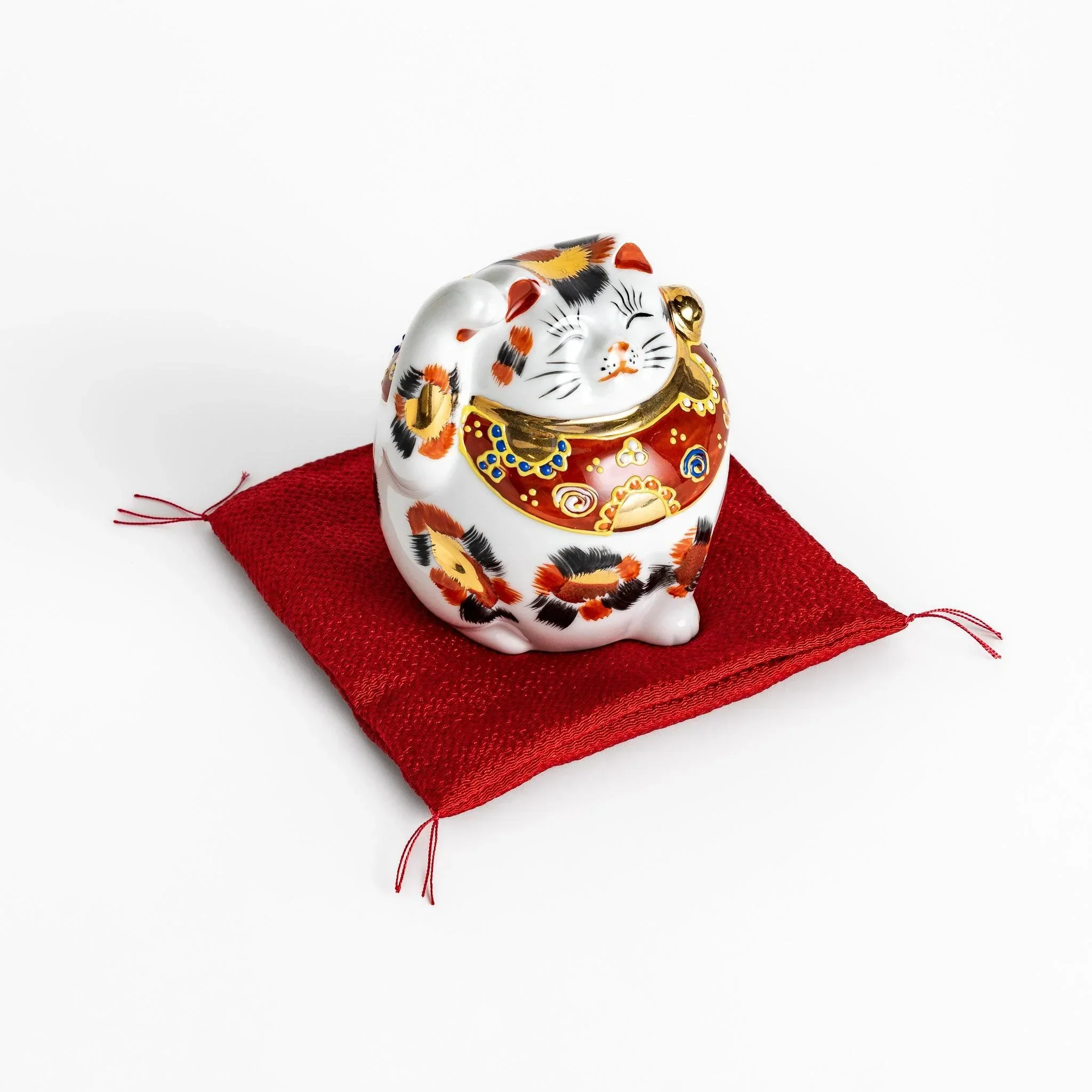 Golden Calico Maneki Neko - Image 4