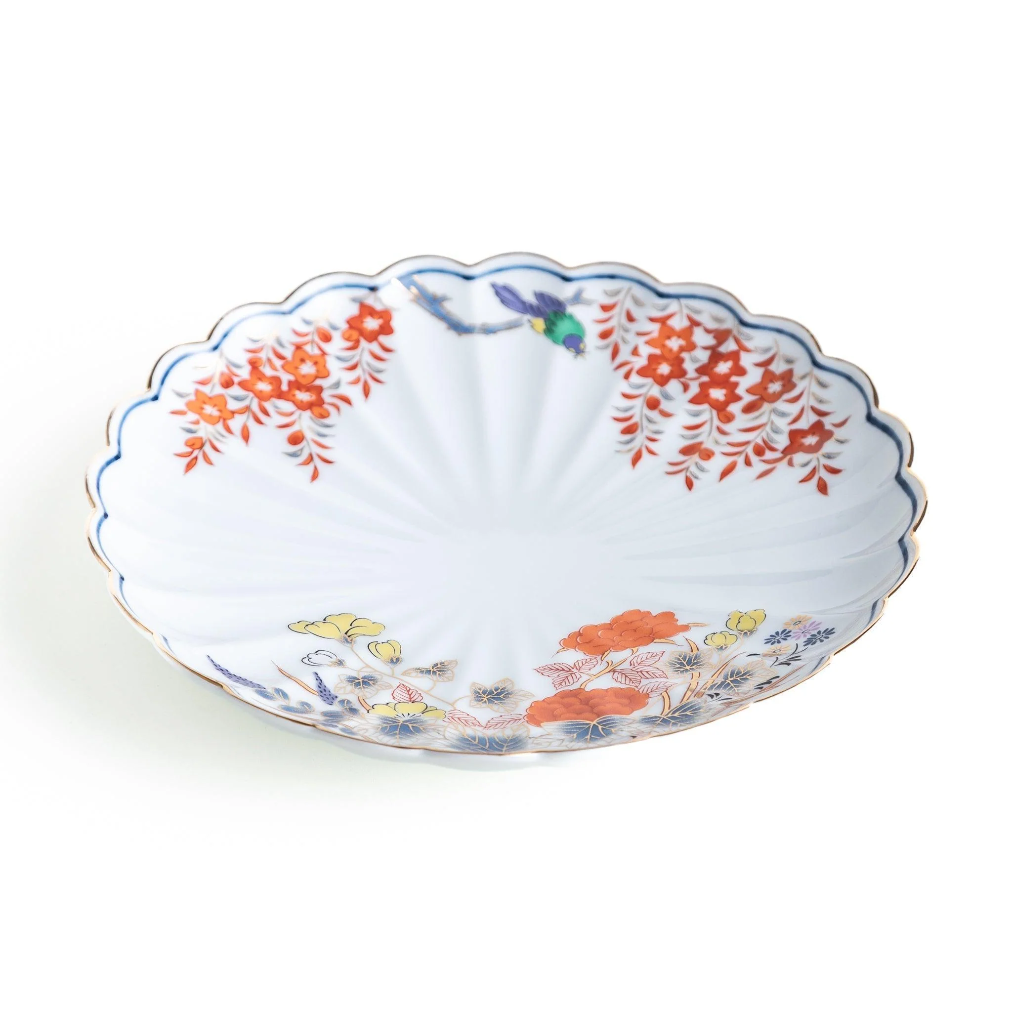 Graceful Blooms Scalloped Salad Plate - Image 3
