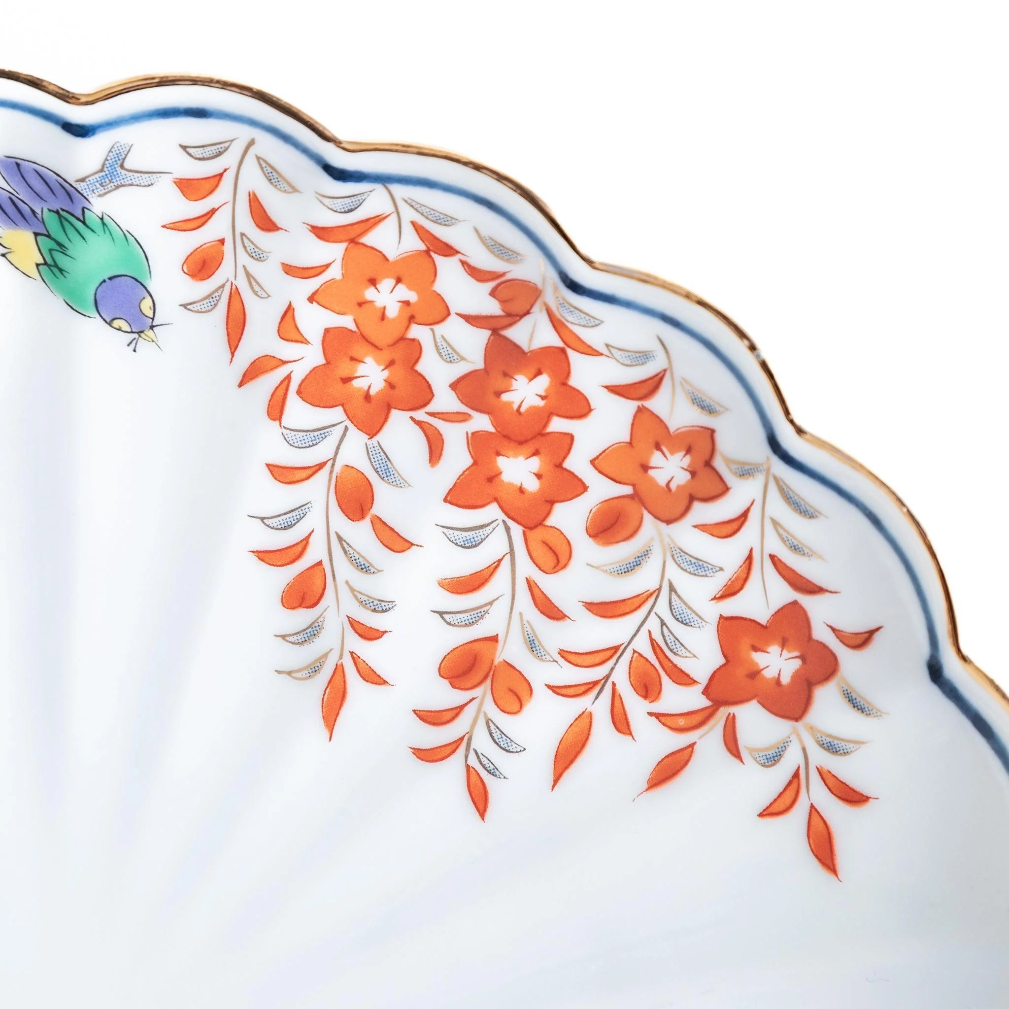 Graceful Blooms Scalloped Salad Plate - Image 6