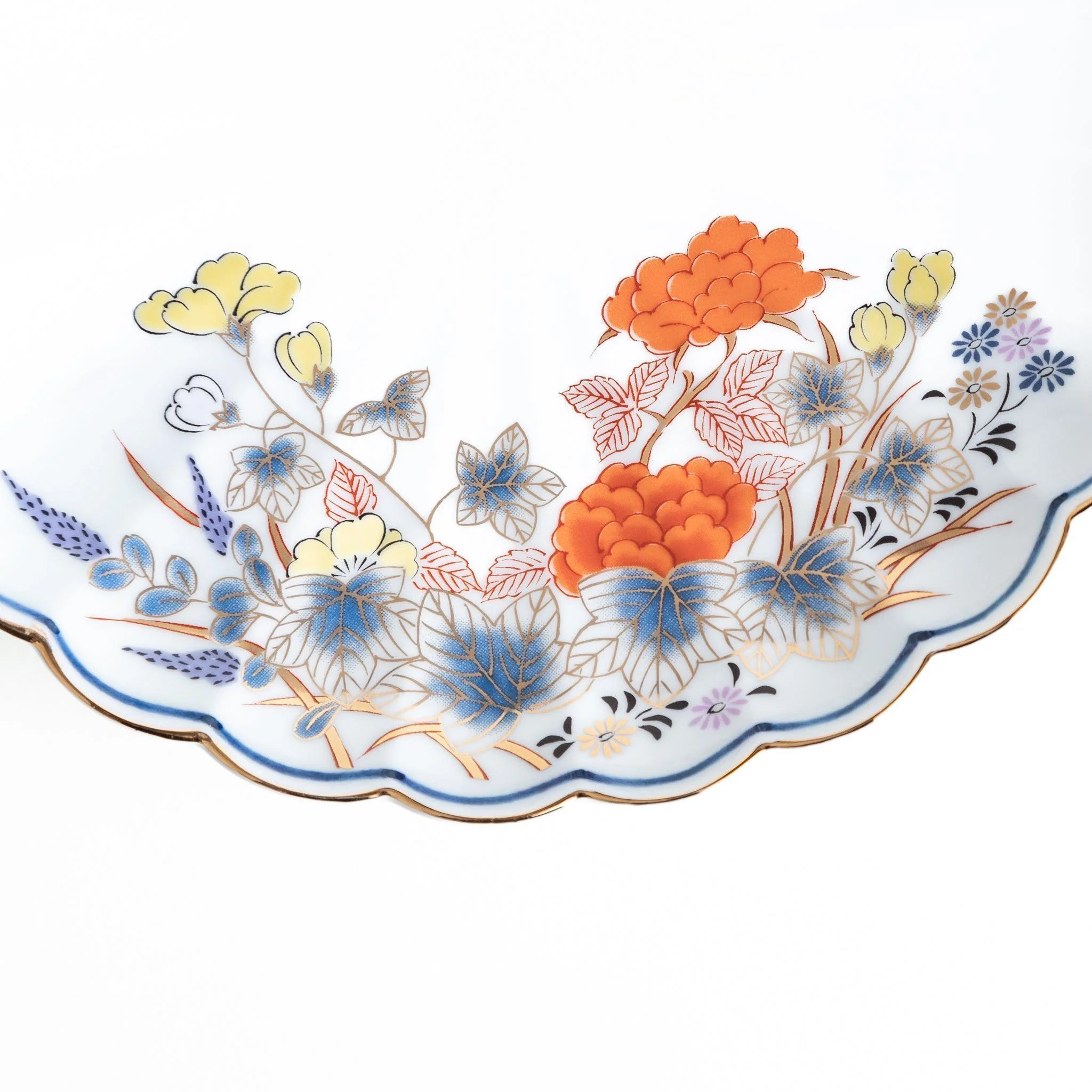 Graceful Blooms Scalloped Salad Plate - Image 7