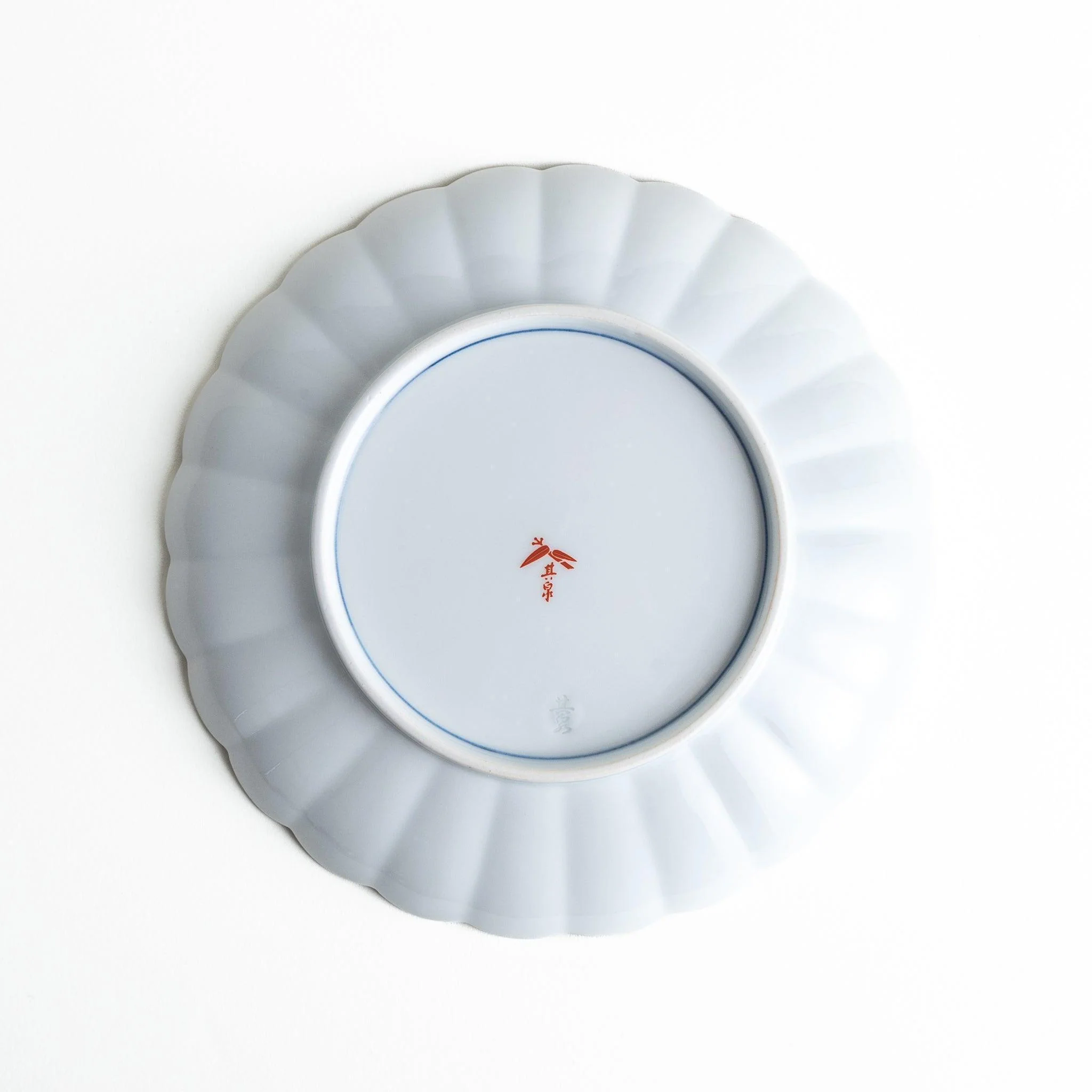 Graceful Blooms Scalloped Salad Plate - Image 8