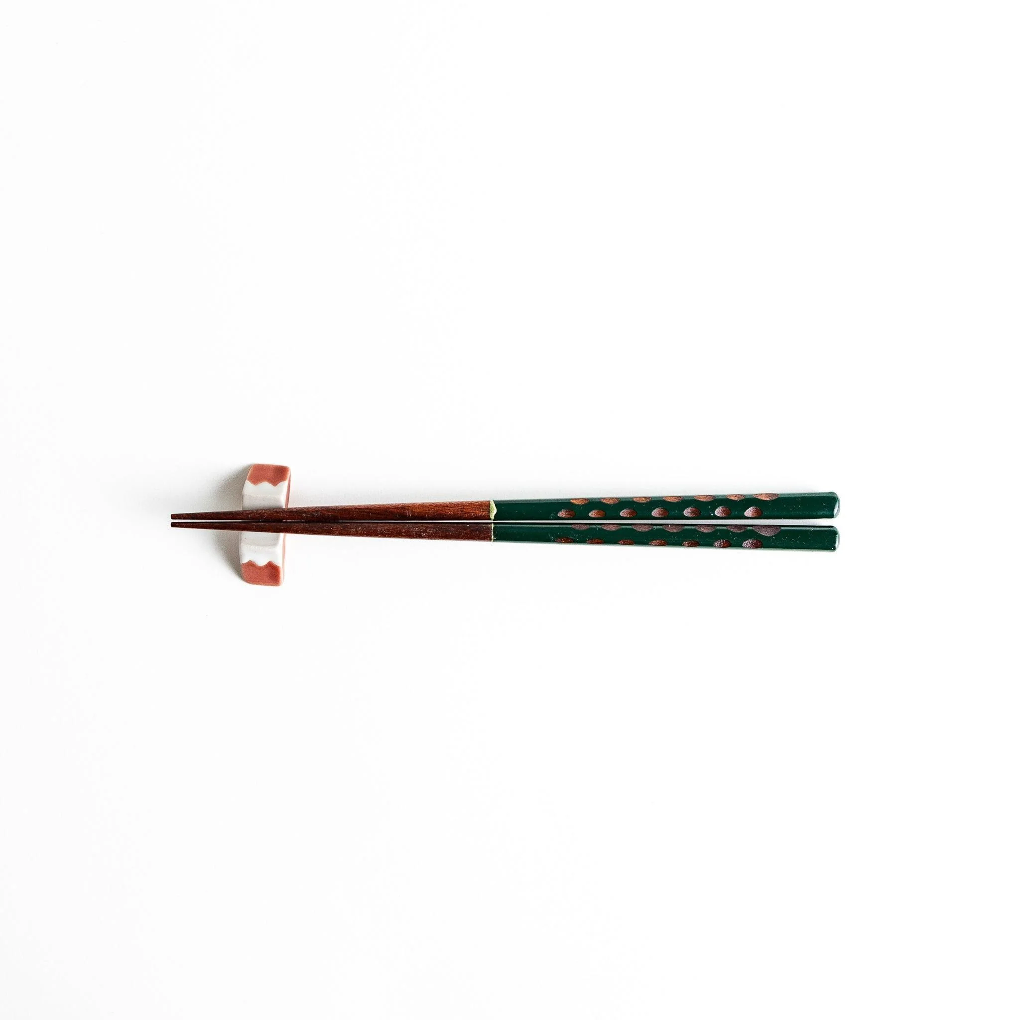 Green with Gold Line Chopsticks - Image 3