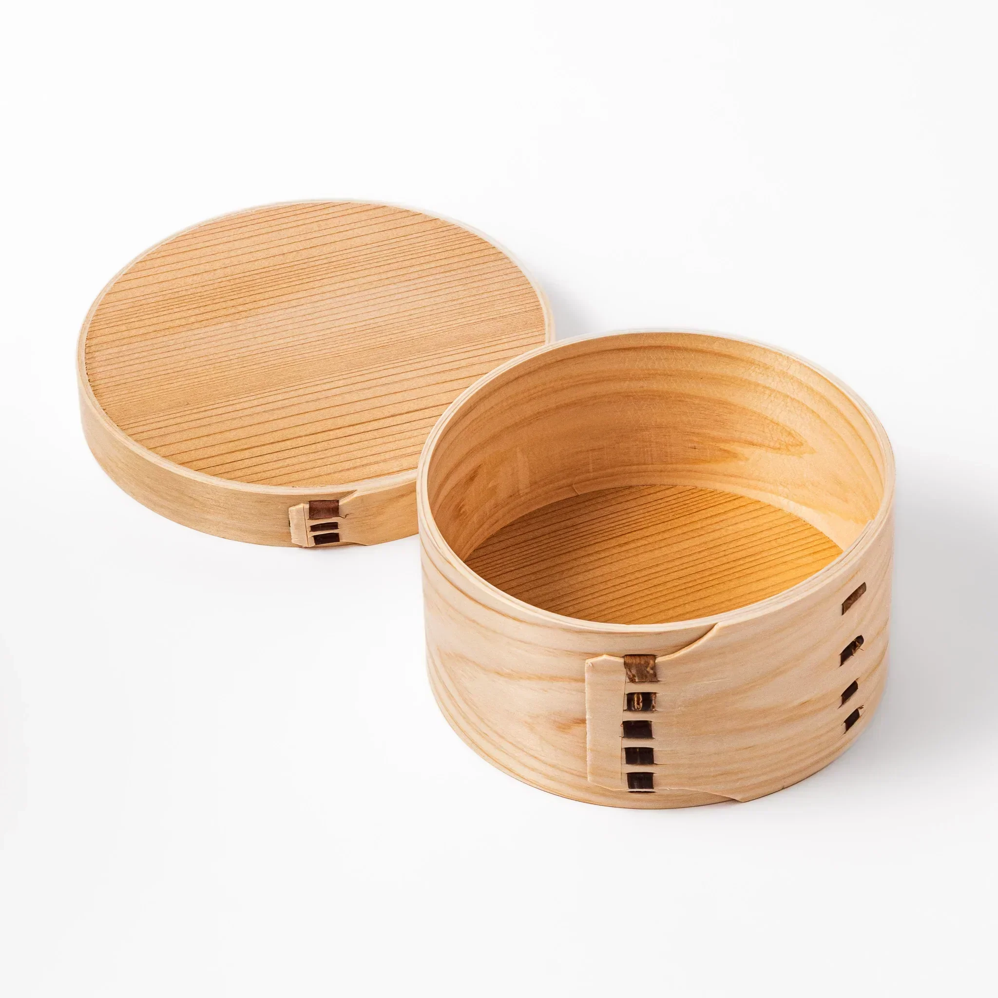 Handcrafted Round Hinoki Bento Box - Image 5