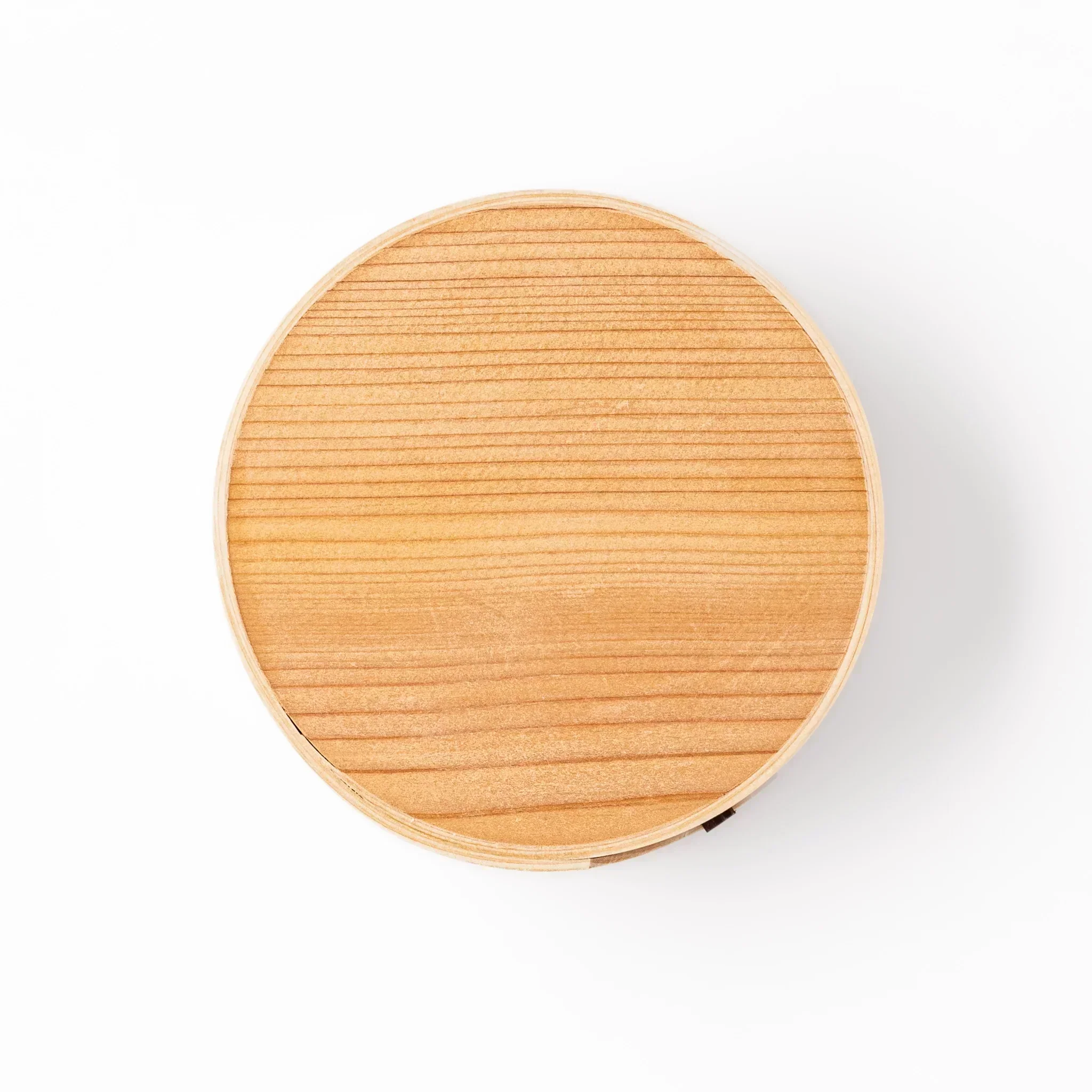 Handcrafted Round Hinoki Bento Box - Image 8