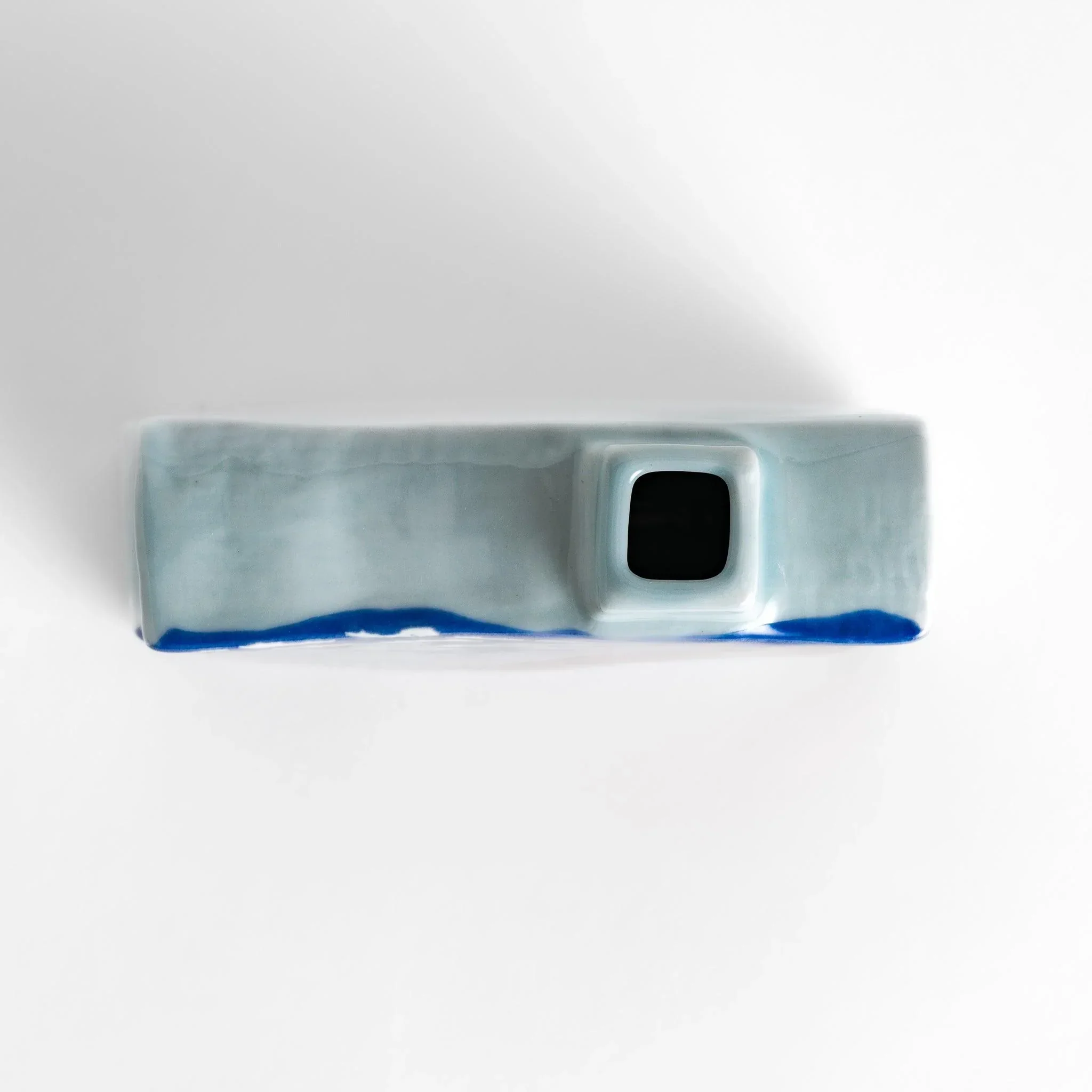 Hokusai Red Fuji Bud Vase - Image 3