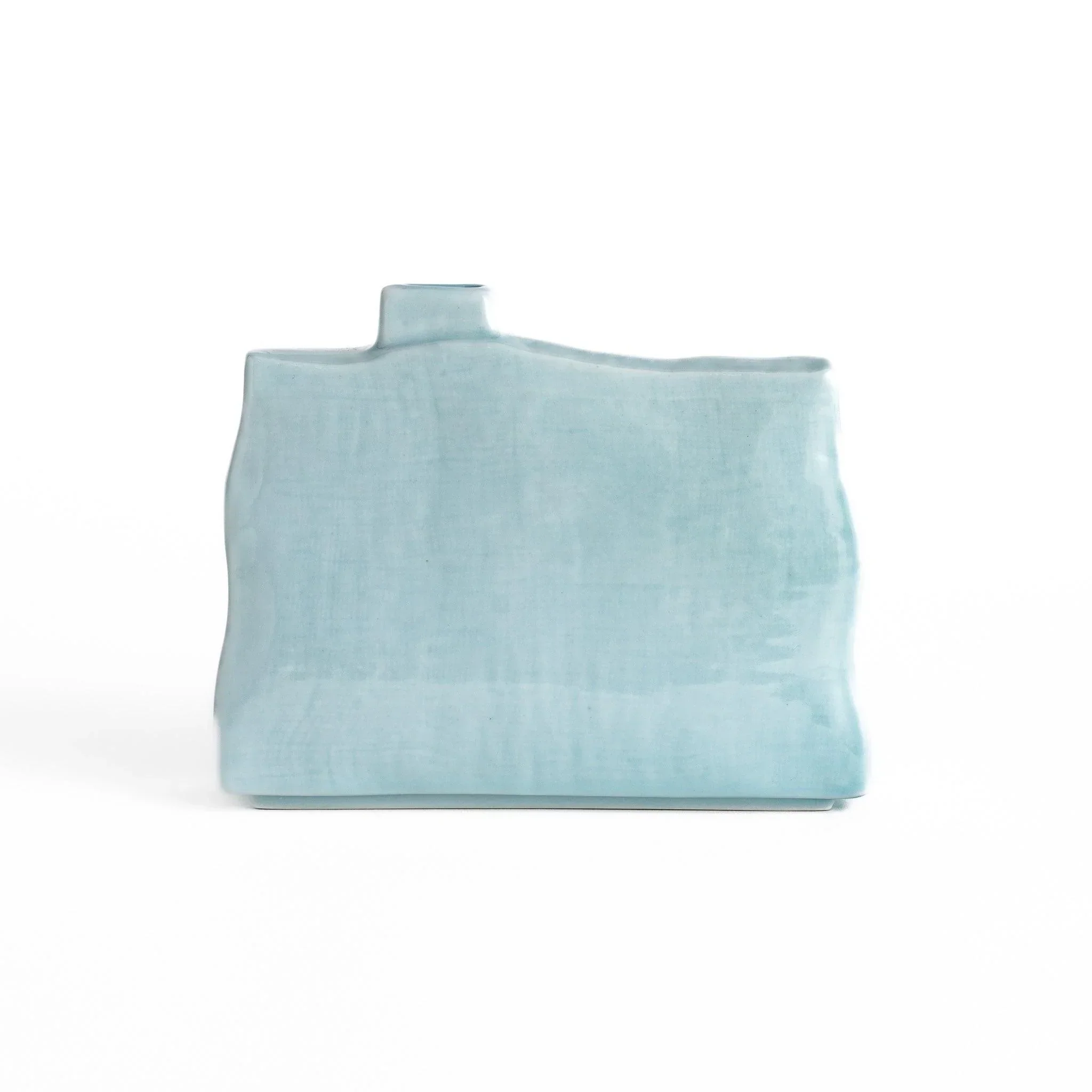 Hokusai Red Fuji Bud Vase - Image 6