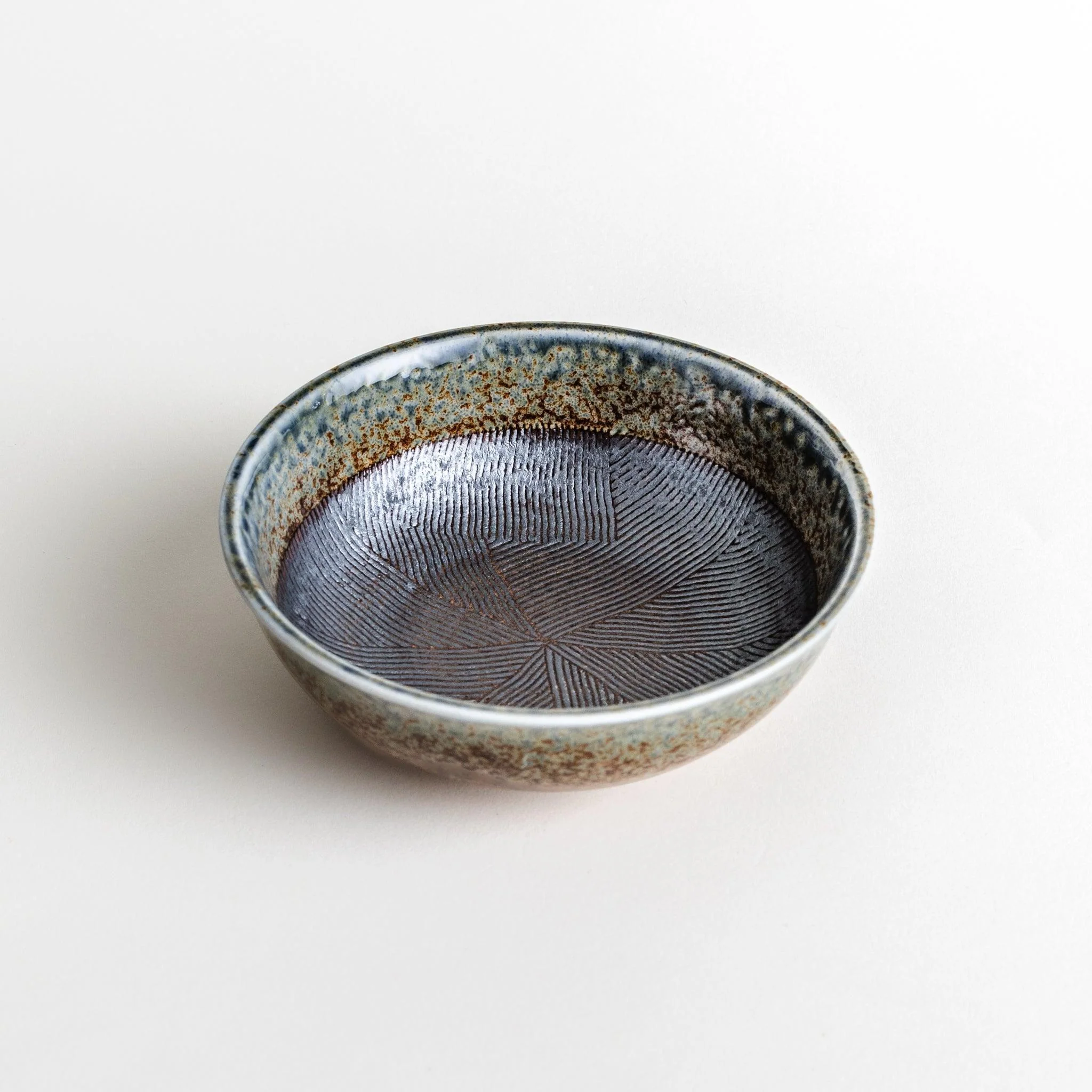 Indigo Ceramic Cereal Bowl - Image 3