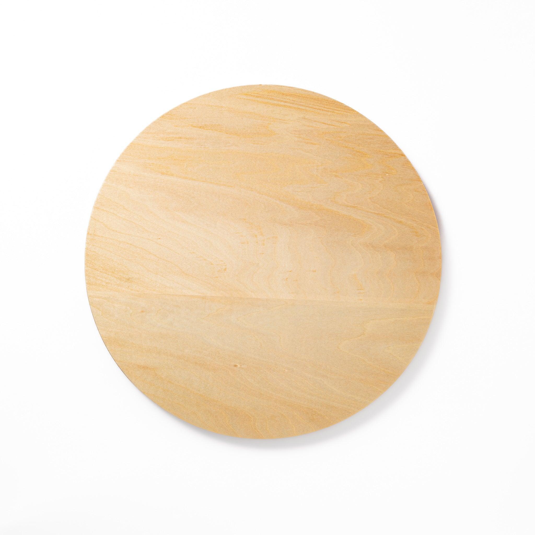 Japanese Round Wooden Tray - Image 7