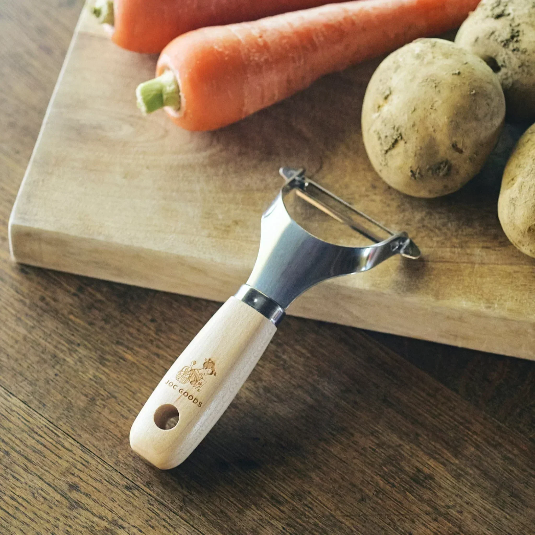 Japanese Wood Handle Peeler - Image 5