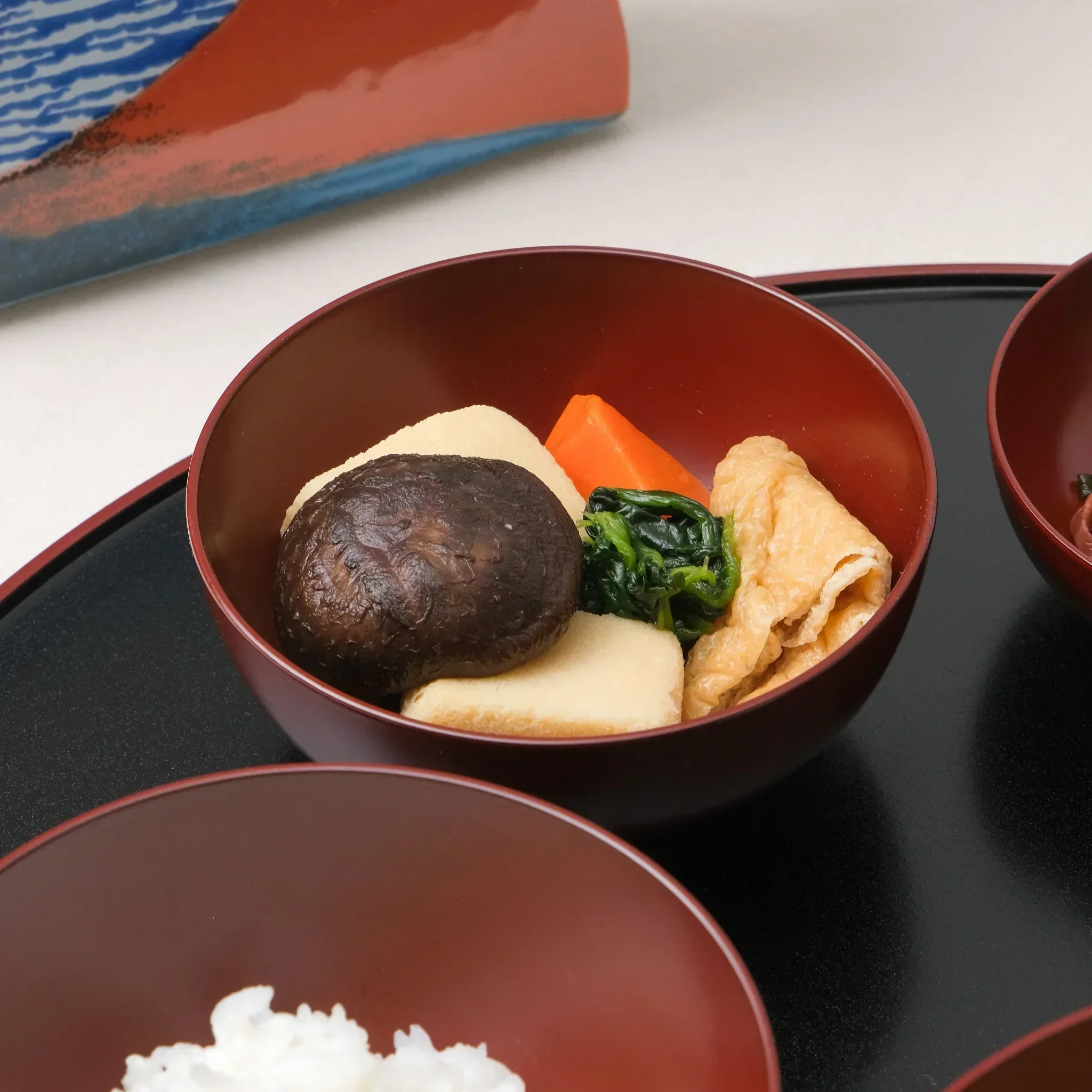 Large Five-Piece Nested Oryoki Set - Image 4