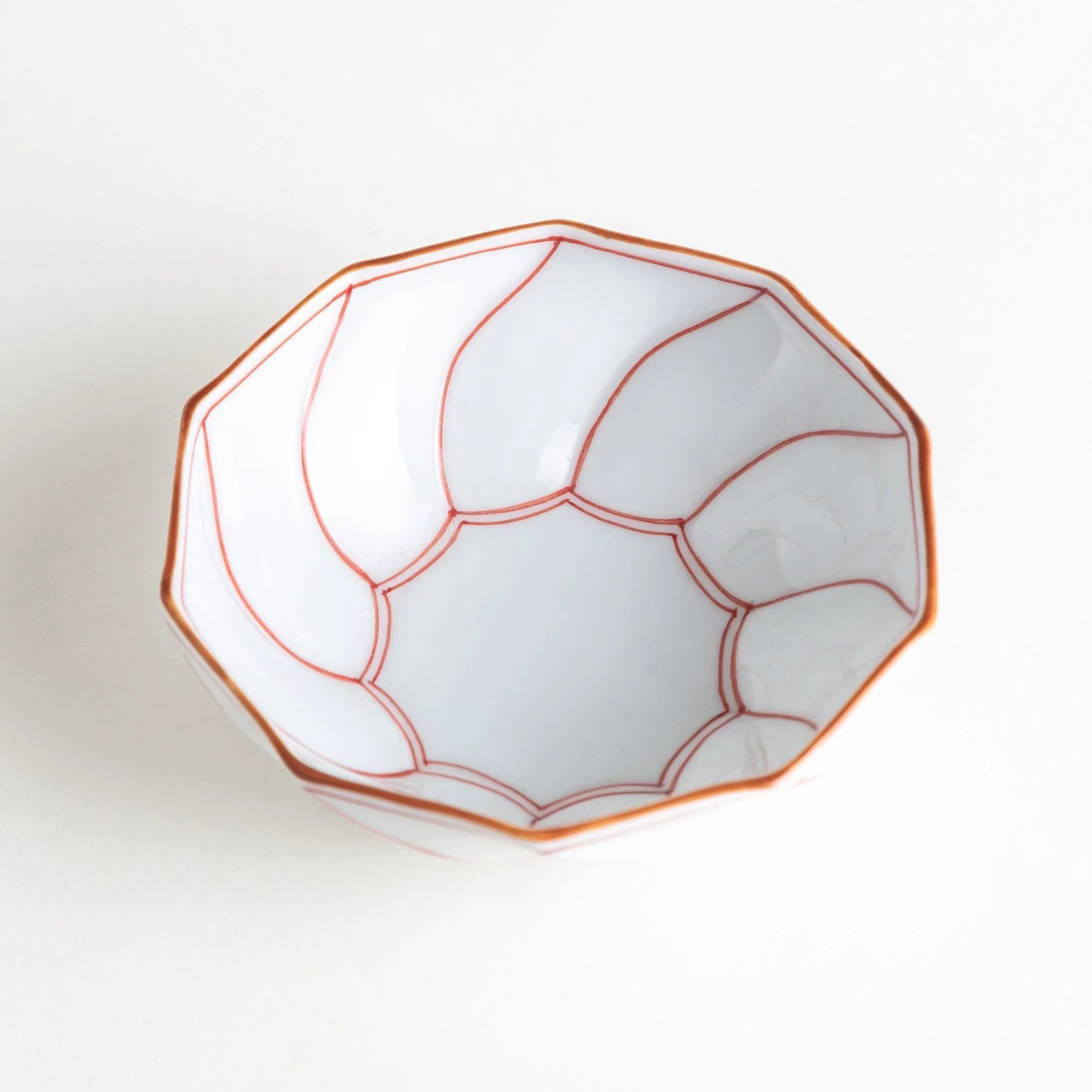 Lined Decagon Dessert Bowl - Image 10
